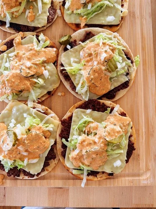 Vegan Big Mac Smash Tacos