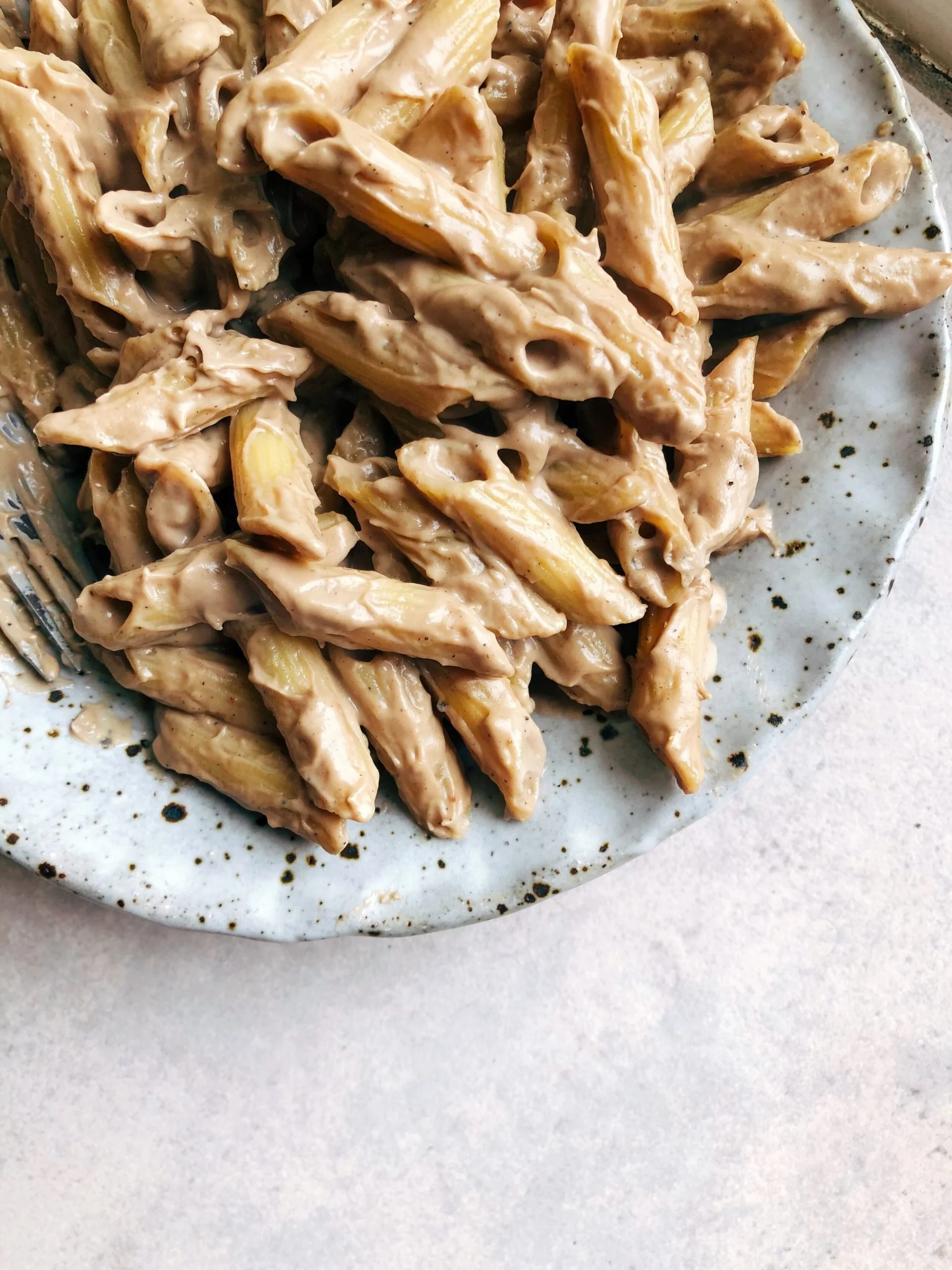 Vegan Creamy Mushroom Pasta