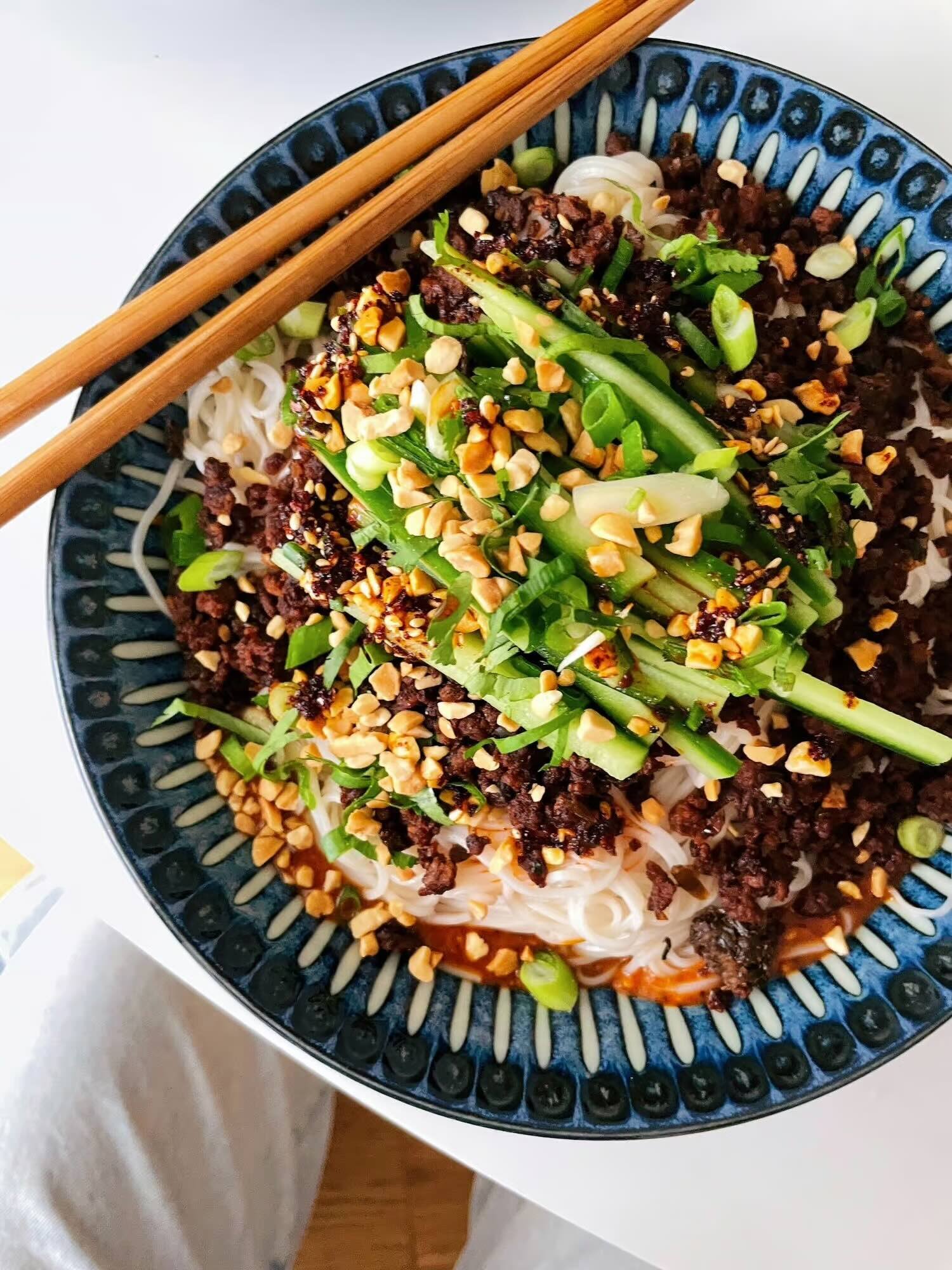 Vegan Dan Dan Noodles