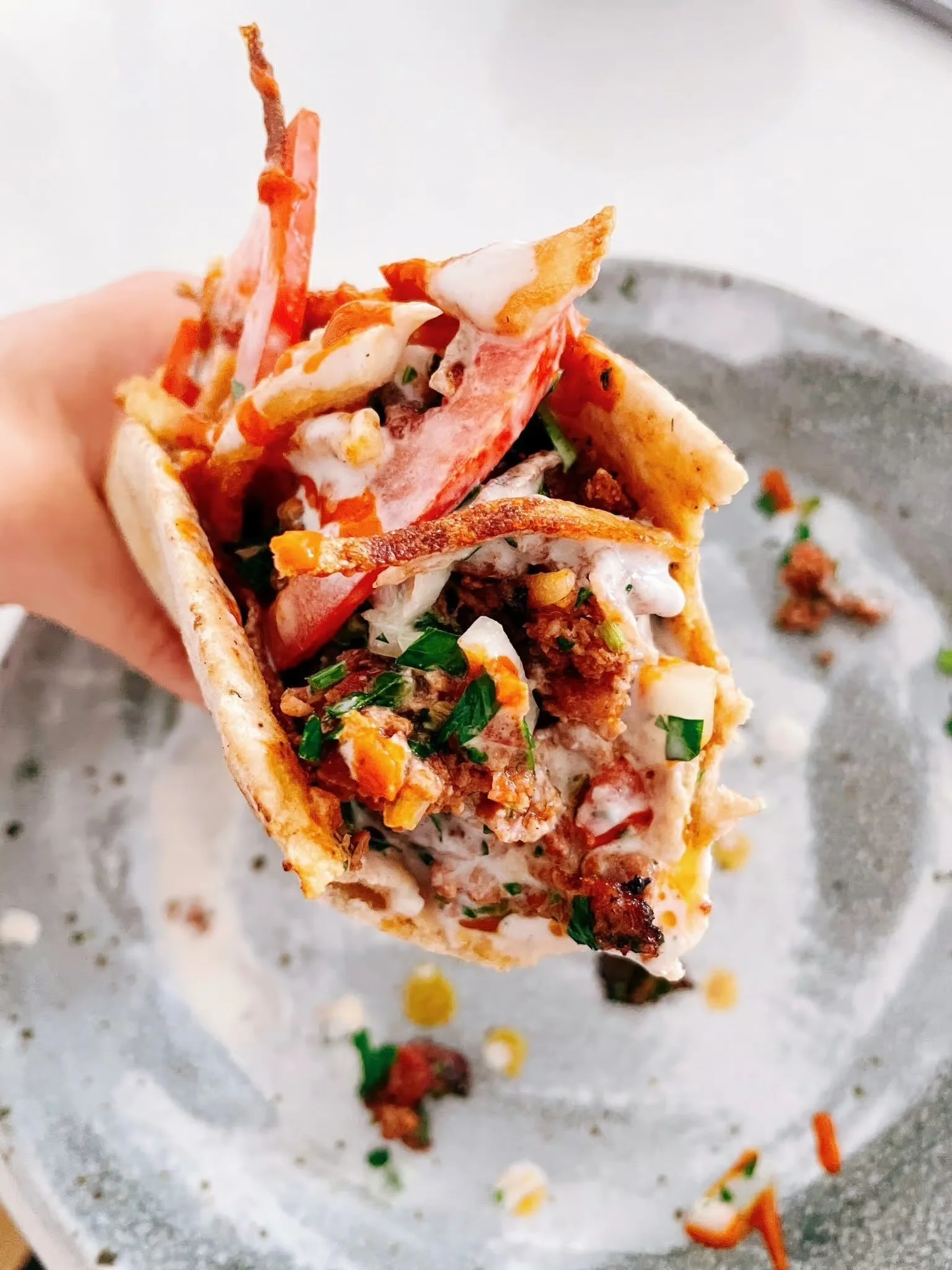 Vegan Kebab Sandwiches