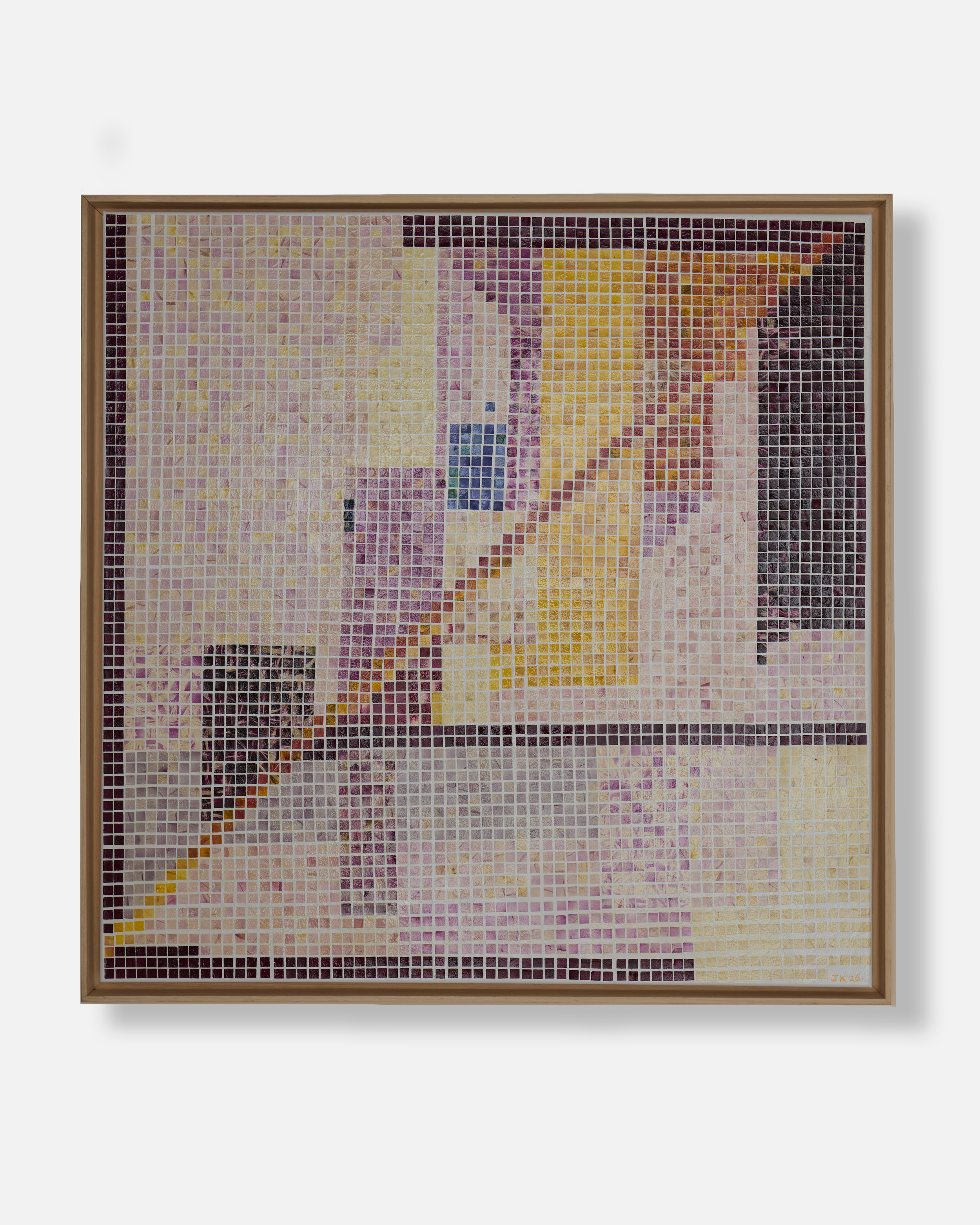 Hartis Petalon (Petal Map), 38 × 38 in/96.5 × 96.5 cm