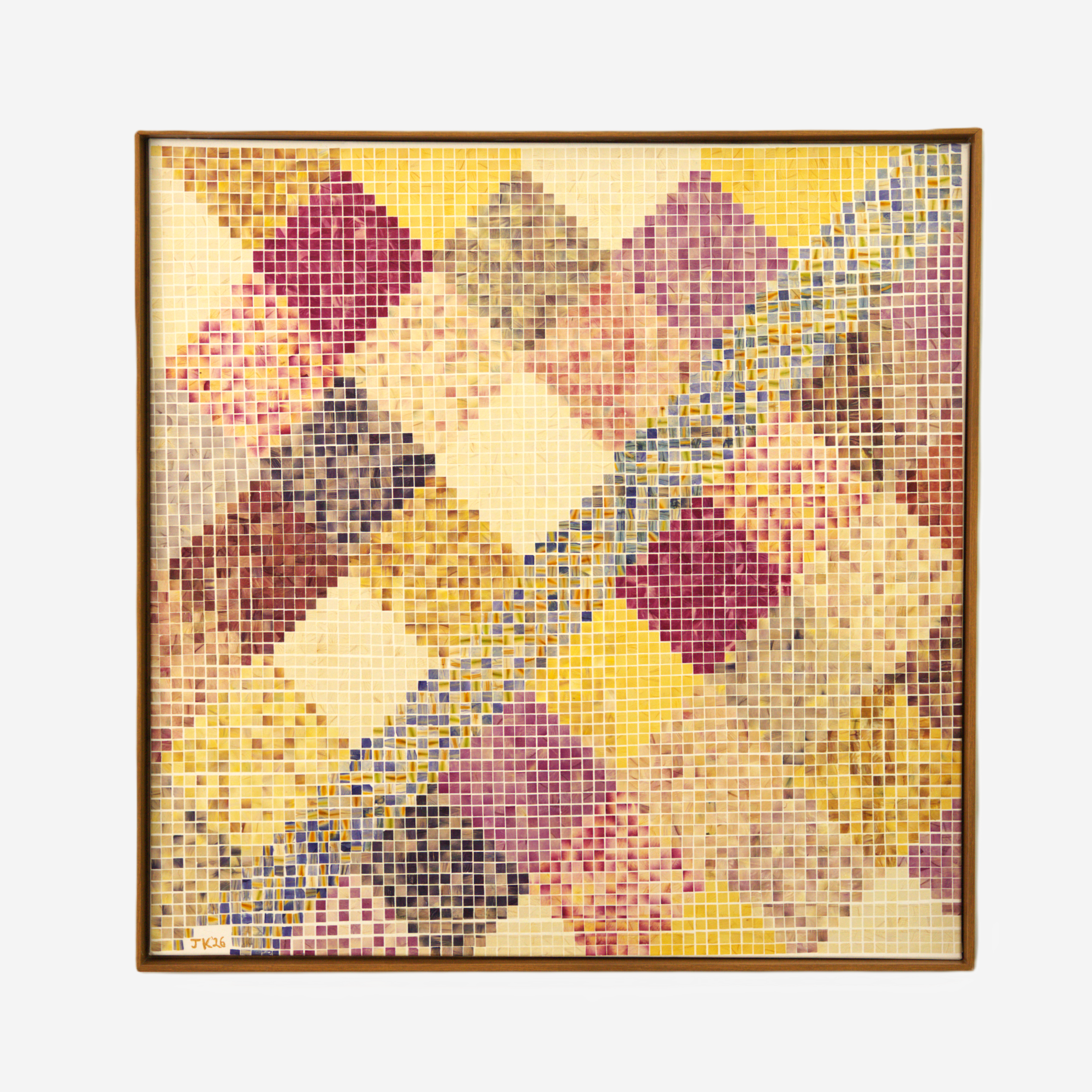 Hartis Petalon II (Petal Map II) 38 × 38 in/96.5 × 96.5 cm