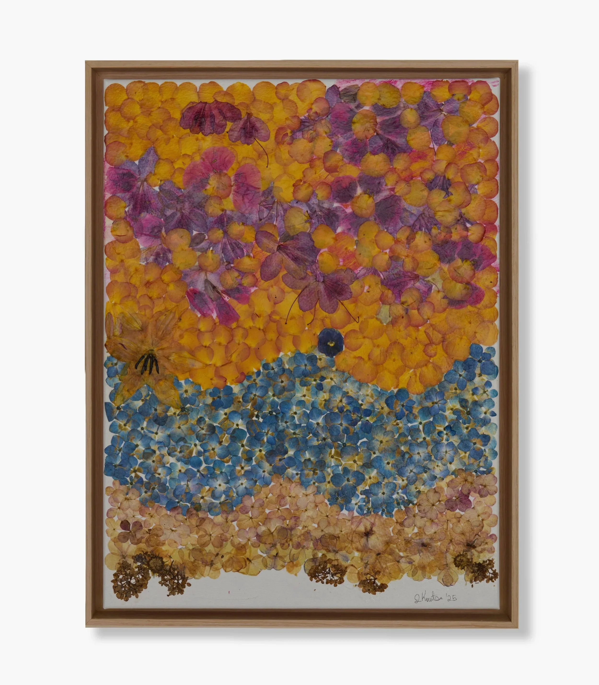 Stroma tou Aigaiou (Layers of the Aegean), 25.5 × 19.5 in/65 × 49.5 cm