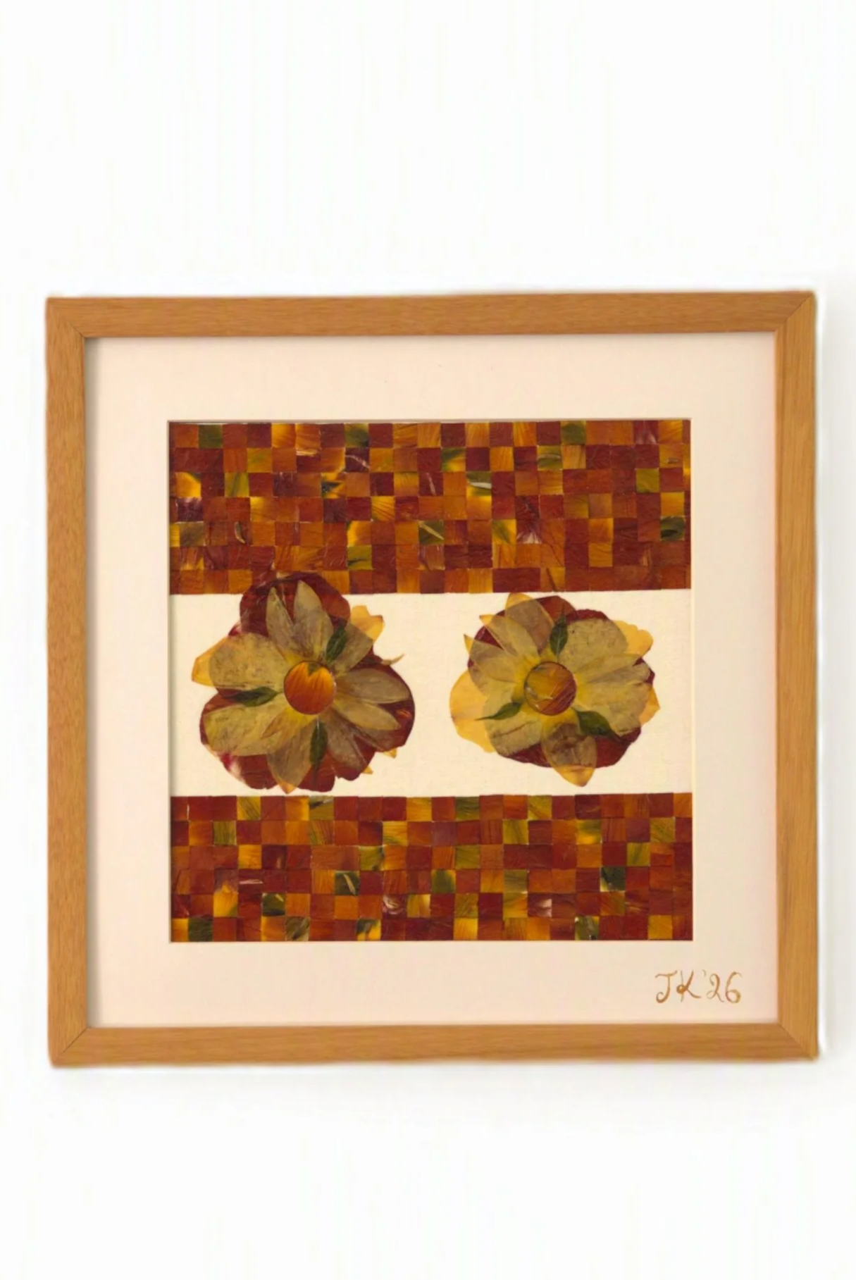 Kokkino Fos (Red Light) 14 x 14 in