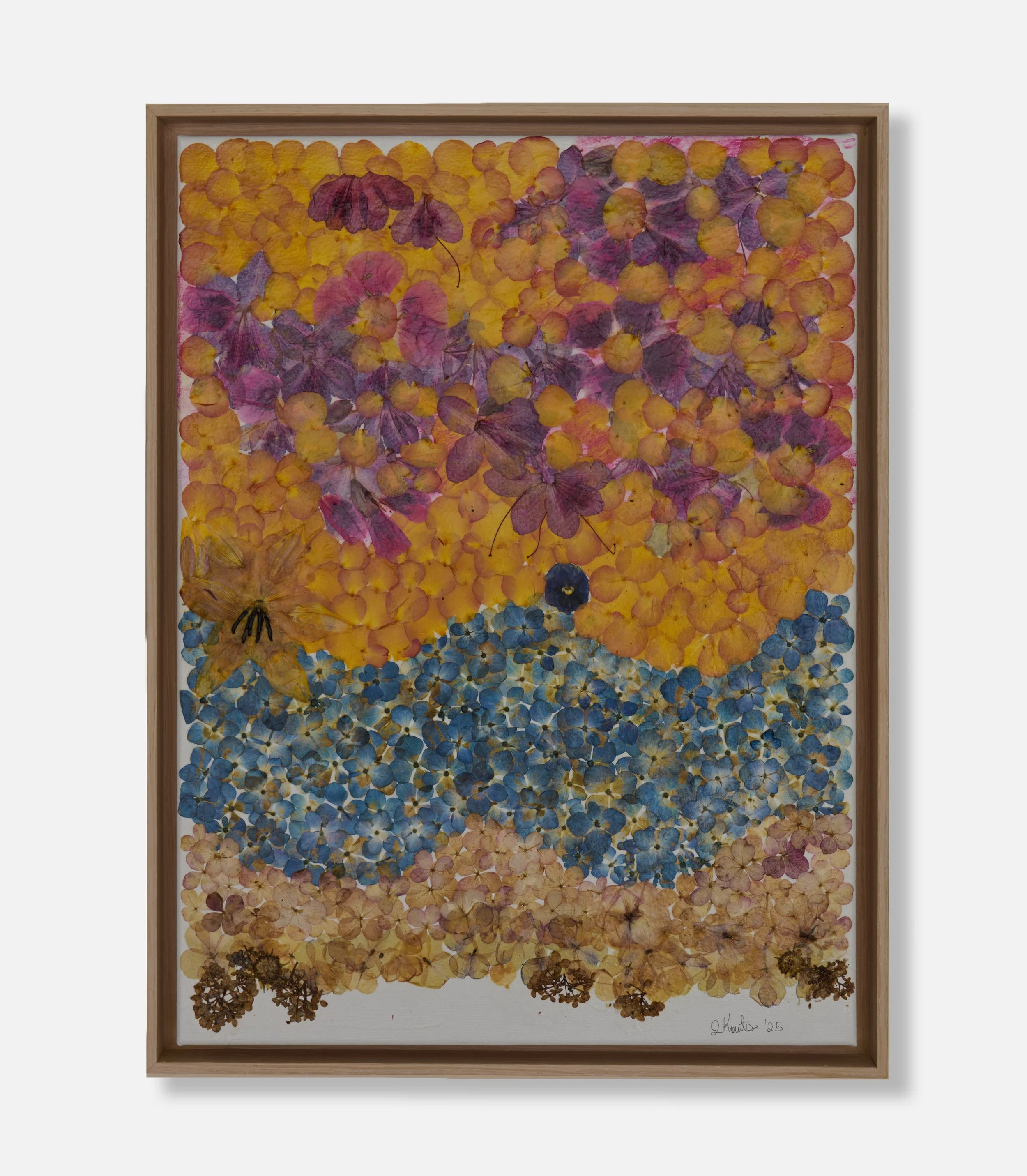 Stroma tou Aigaiou (Layers of the Aegean), 25.5 × 19.5 in/65 × 49.5 cm