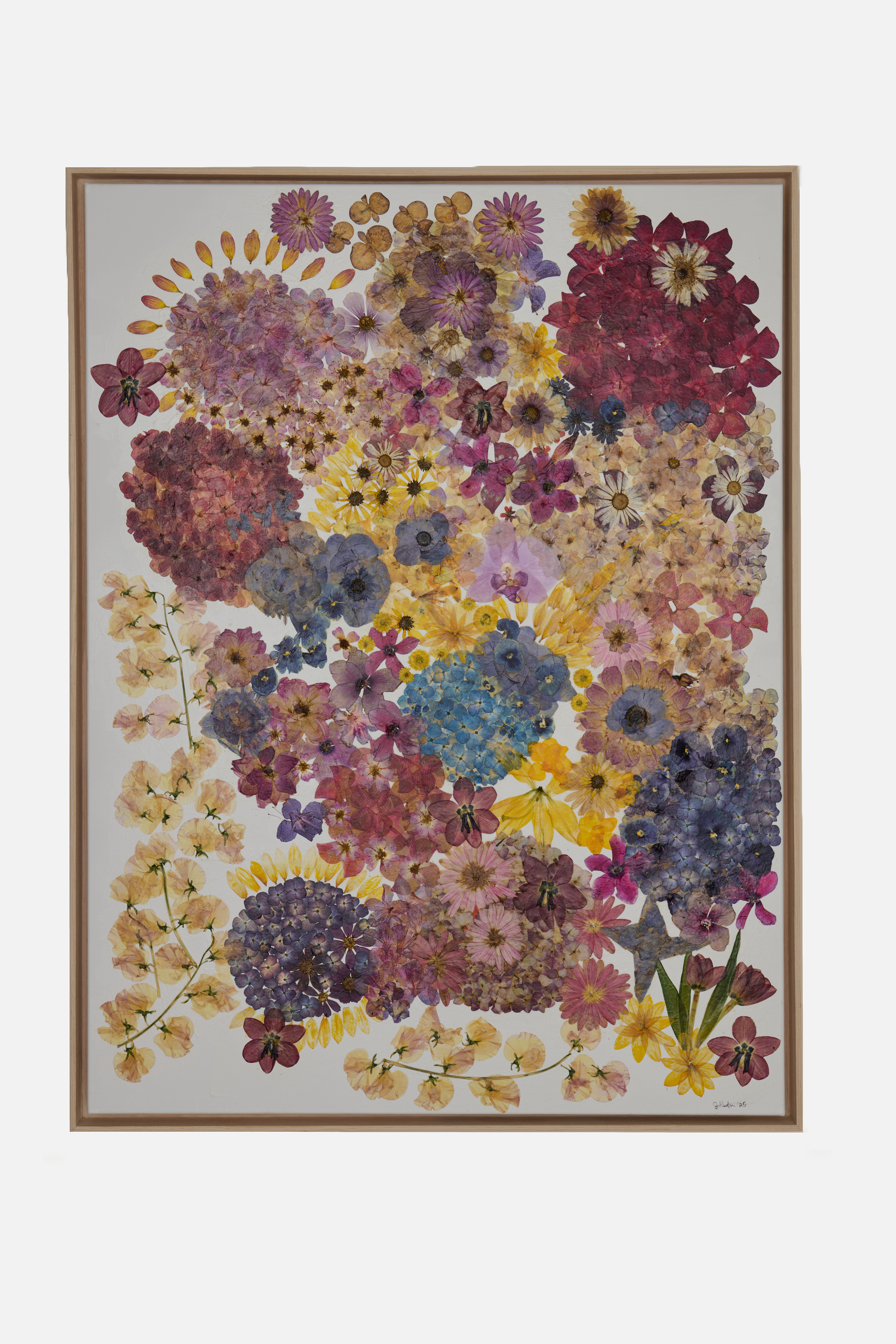 Kalokairina Feggaria (Summer Moons), 49.5 × 37.5 in/126 × 95 cm 