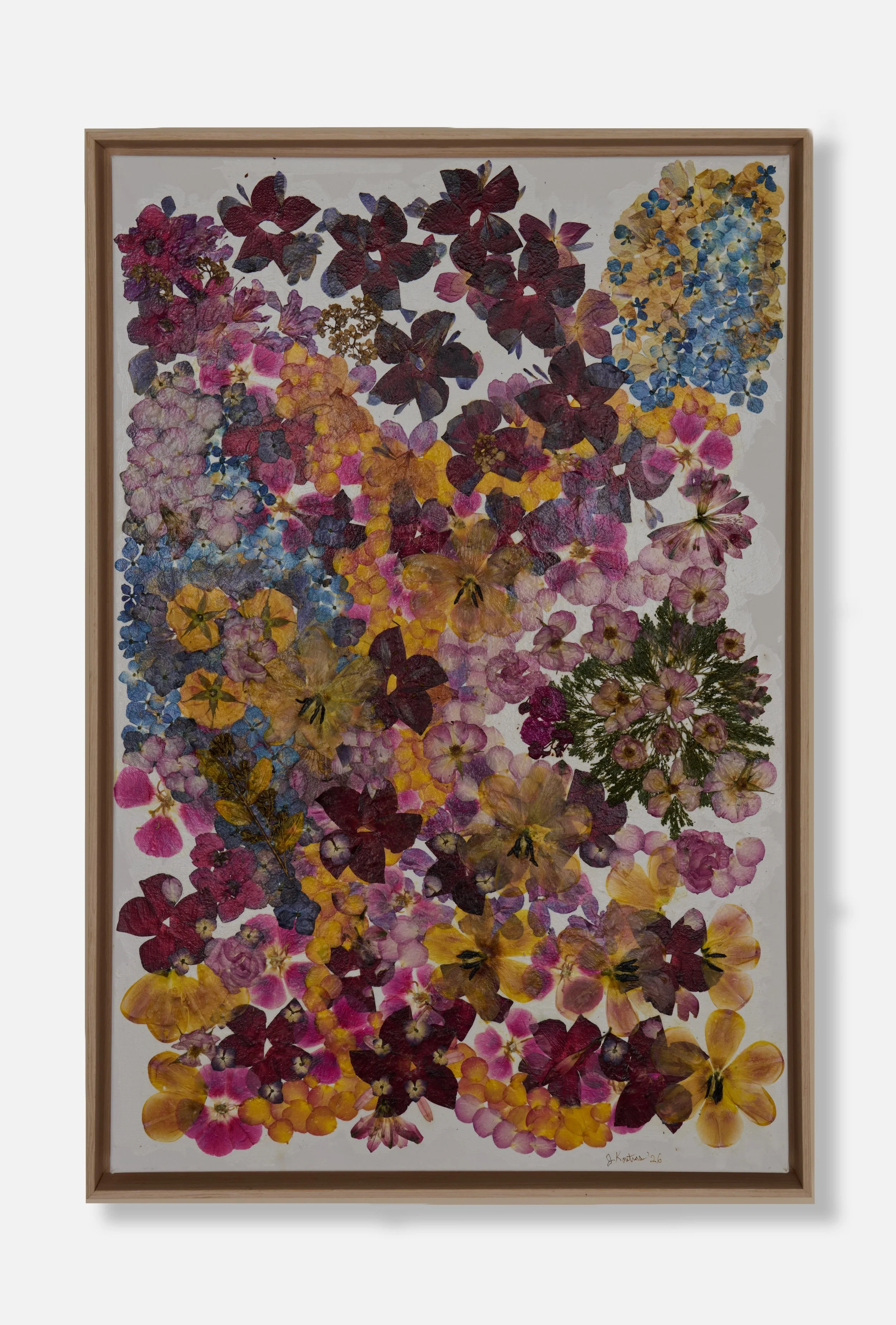 Pandaisia Antheon (Feast of Flowers), 37.5 × 27.5 in/96.5 × 70 cm