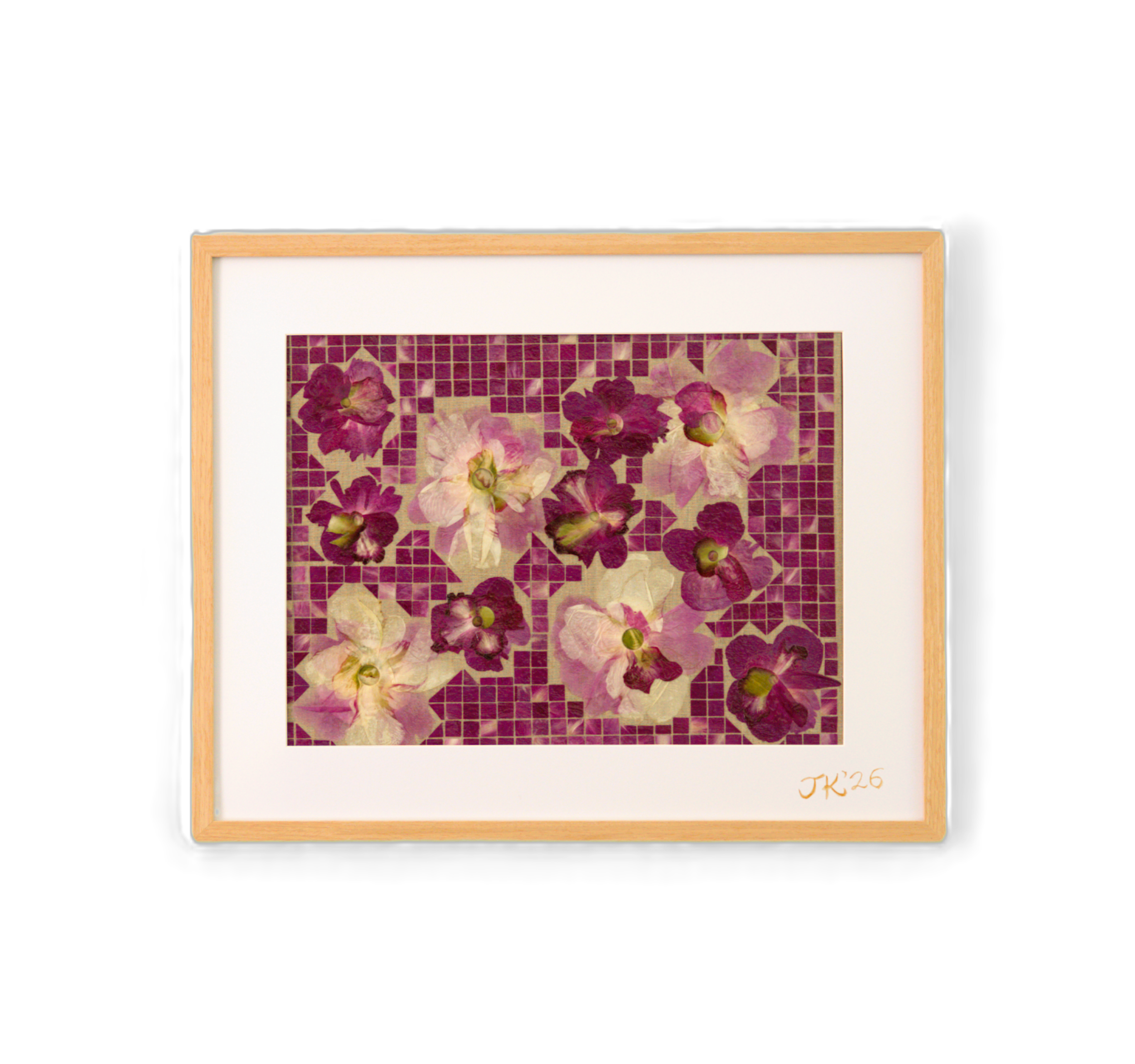 Mov Oneiro (Violet Dream) 21.5 x 17.5 in