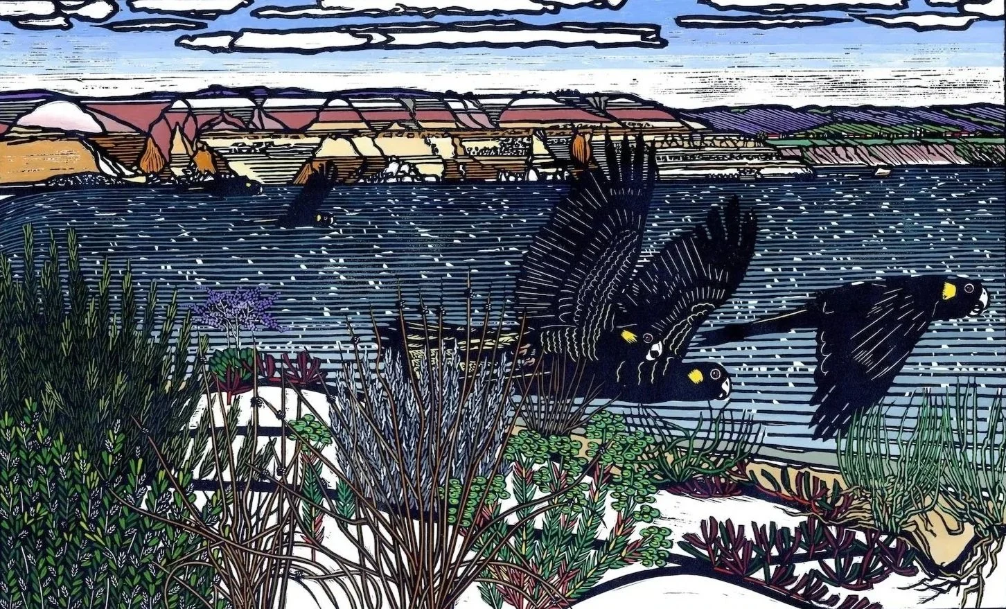  Across the Dunes    80cm x50cm 