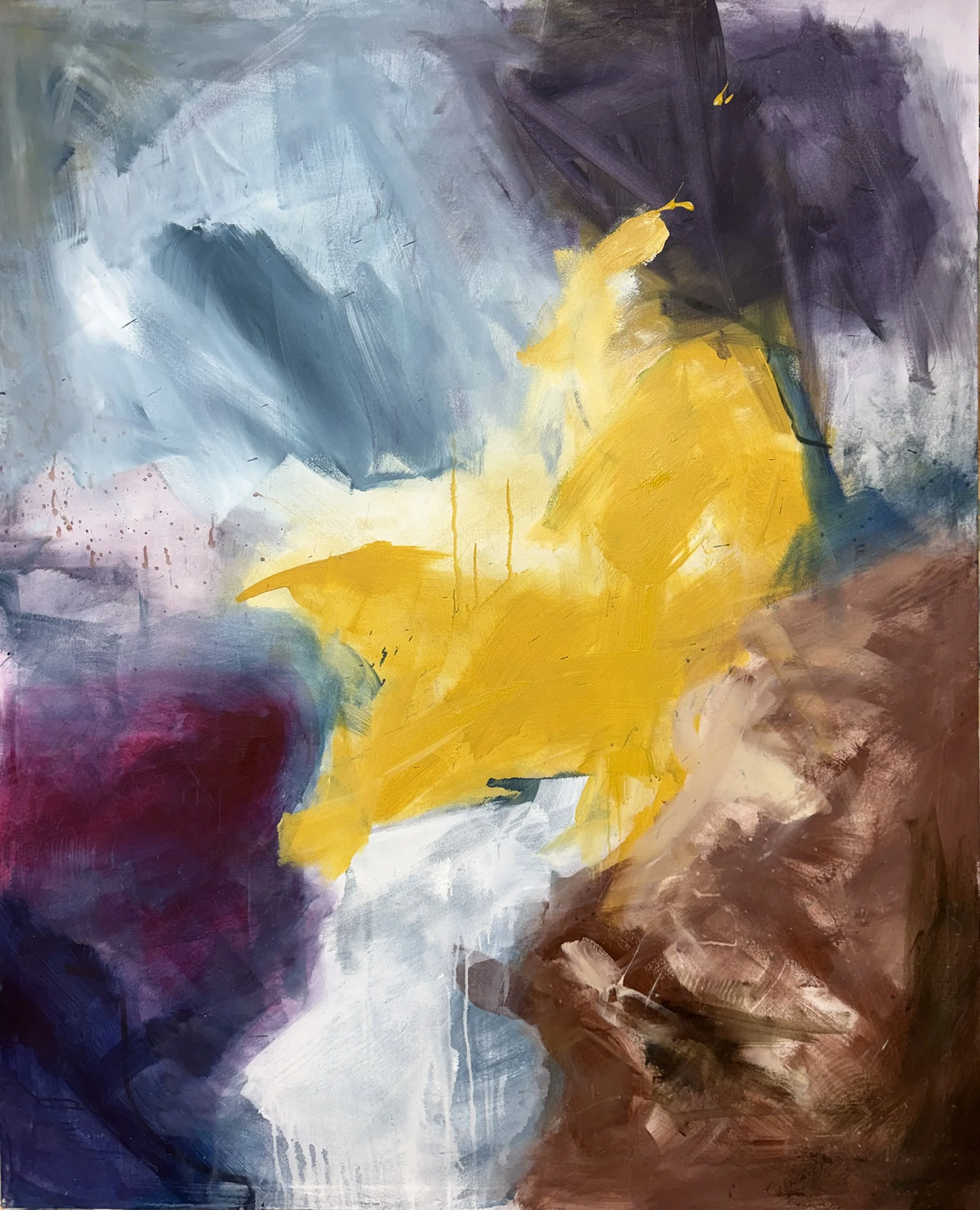 FILLING GAPS
ACRYLIC ON CANVAS
68" X 56"