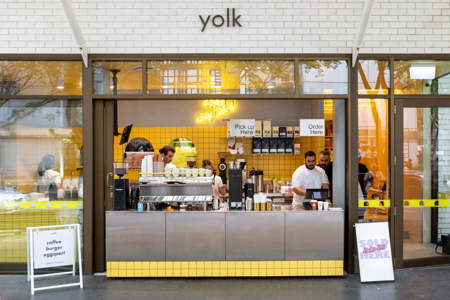 Yolk Fitout - Queen St. Brisbane QLD