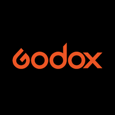 Godox logo in orange text on a black background