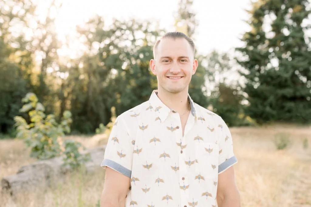 Headshot of Max Thomas, Co-Owner, Vice President, General Manager, and Implant Specialist of Crown Creations Dental Laboratory in McMinnville, Oregon.