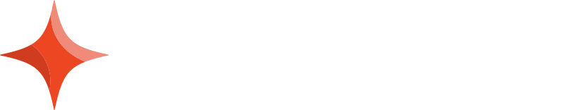A logo with a red angular star shape and the word 'Aurident' in bold white letters.