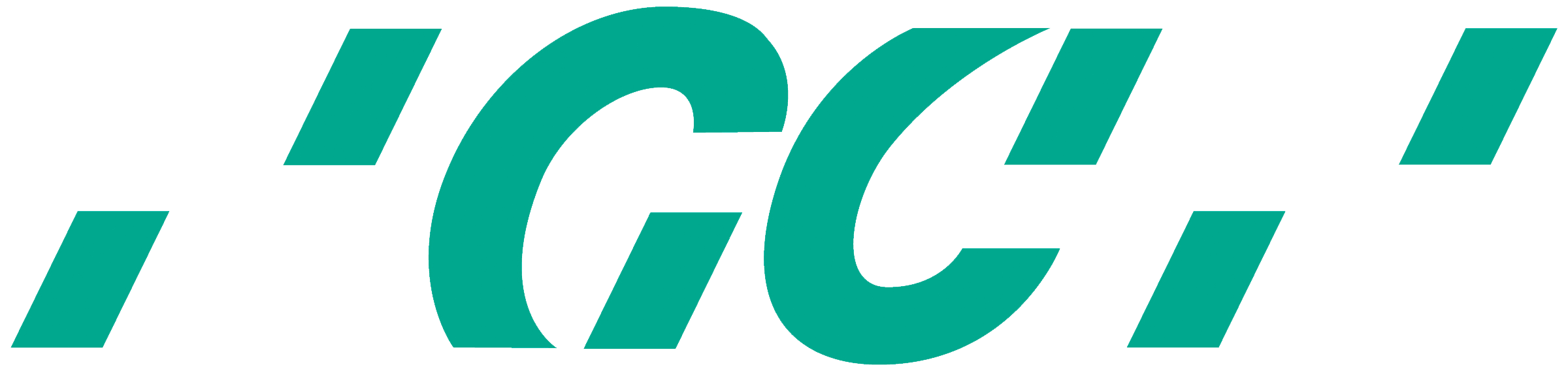 ICCI logo in teal and black.