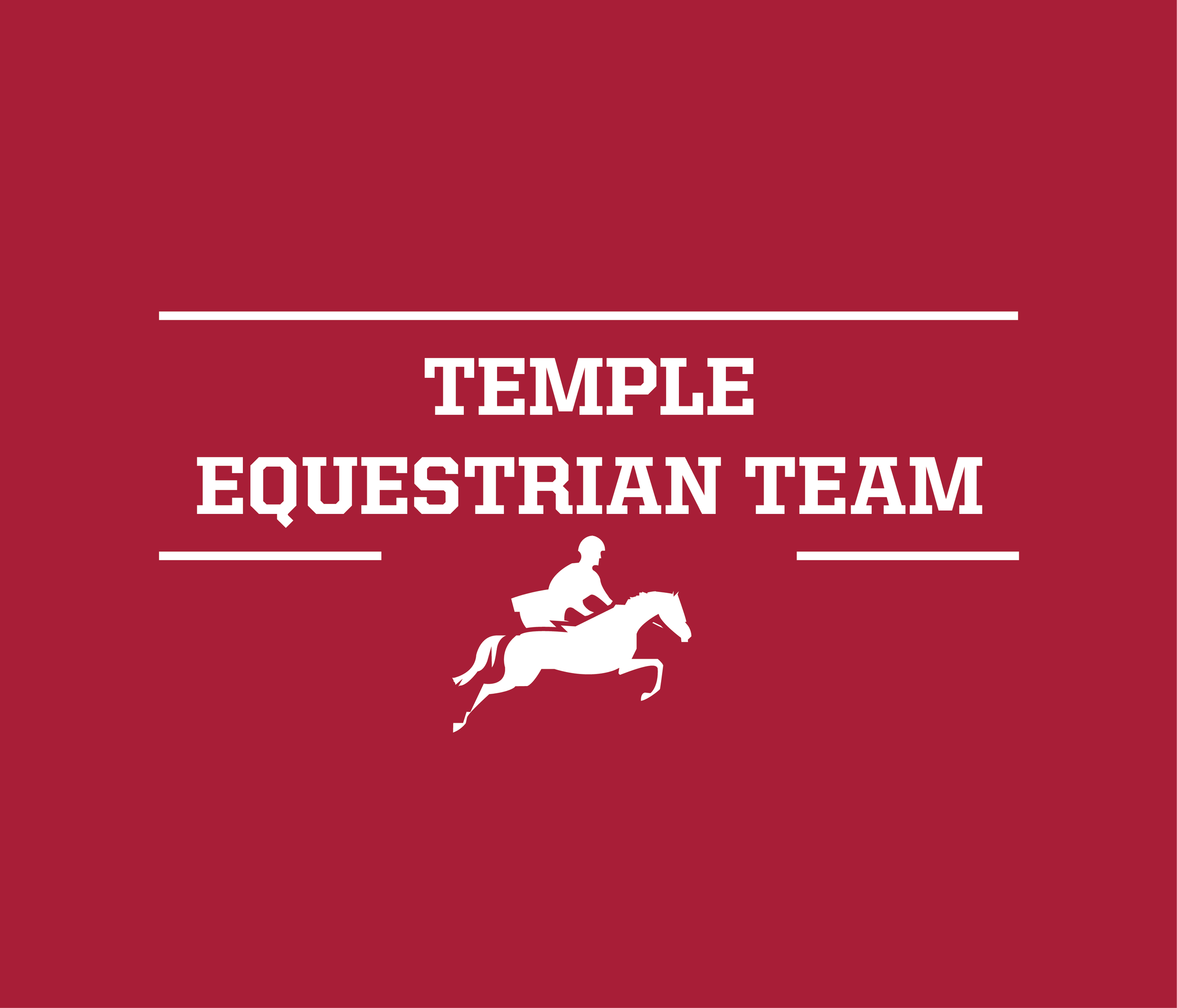 Temple University Equestrian Team New Logo Identity