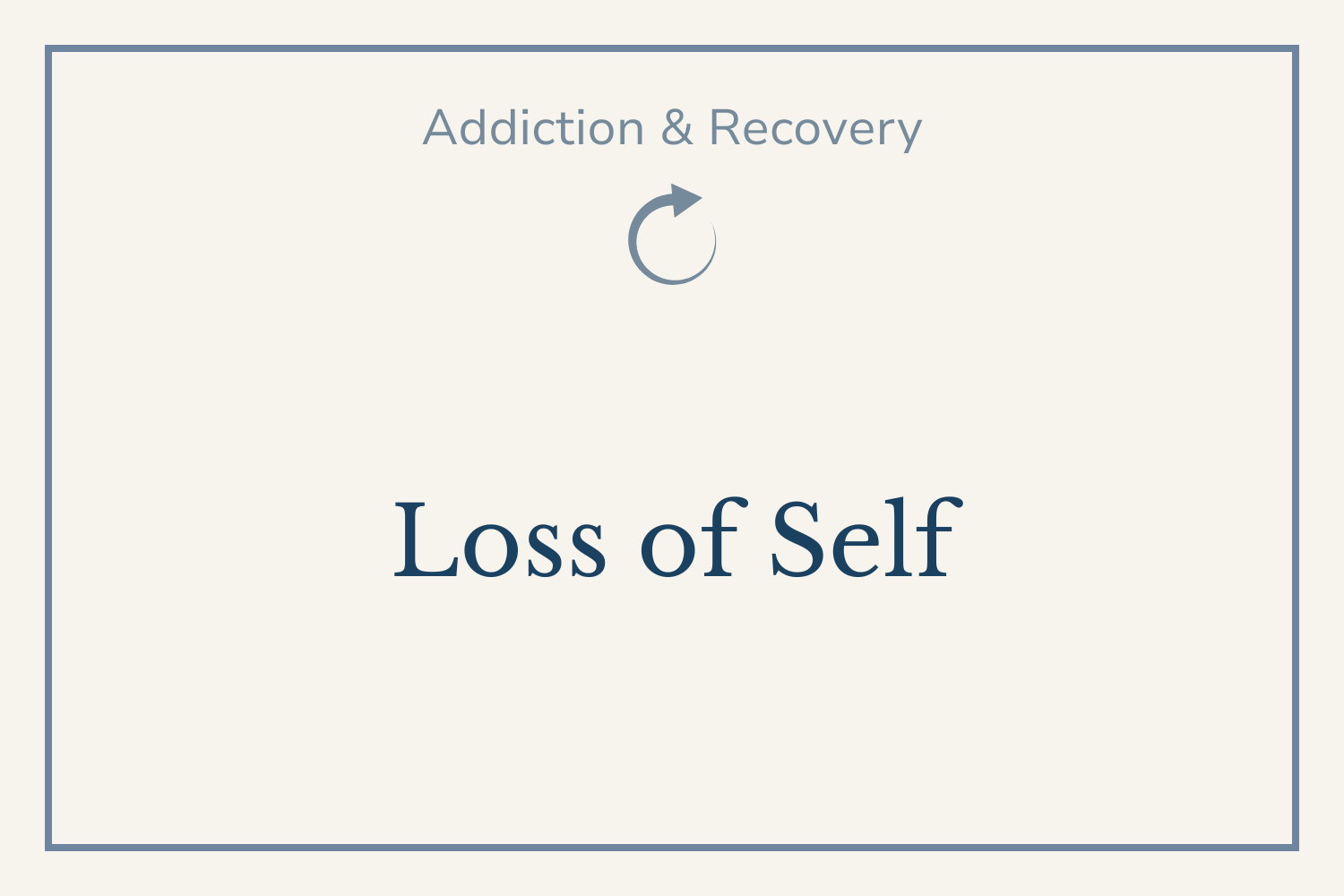 How Addiction Erodes the Sense of Self