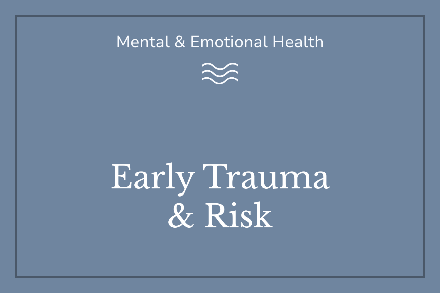 Why Childhood Trauma Matters in Suicide Prevention