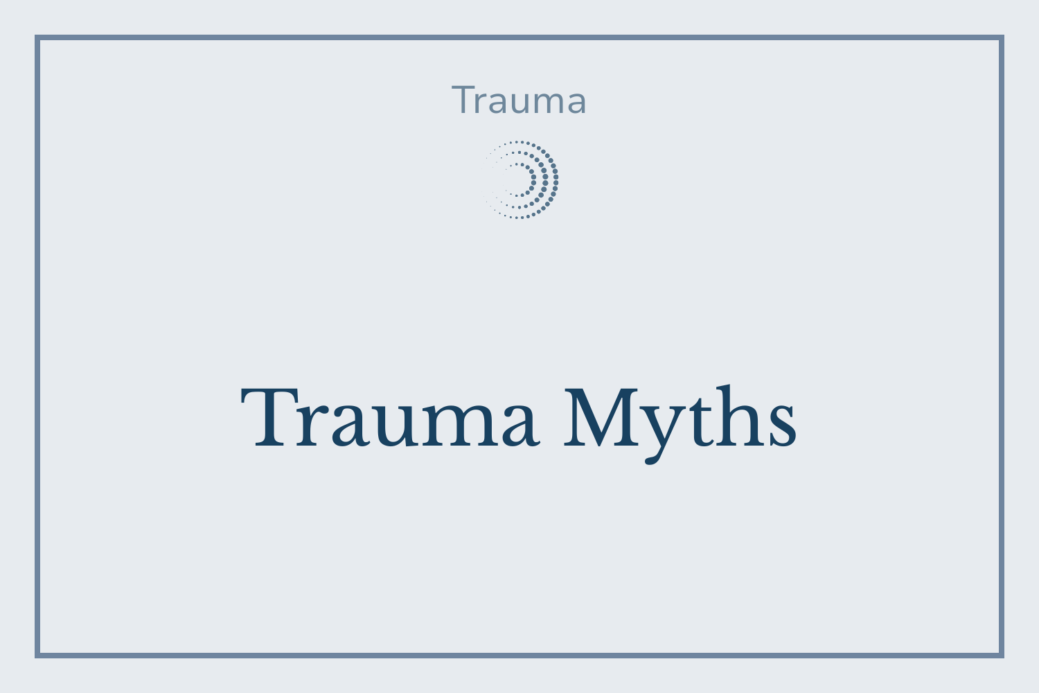 10 Trauma Myths That Make Healing Harder