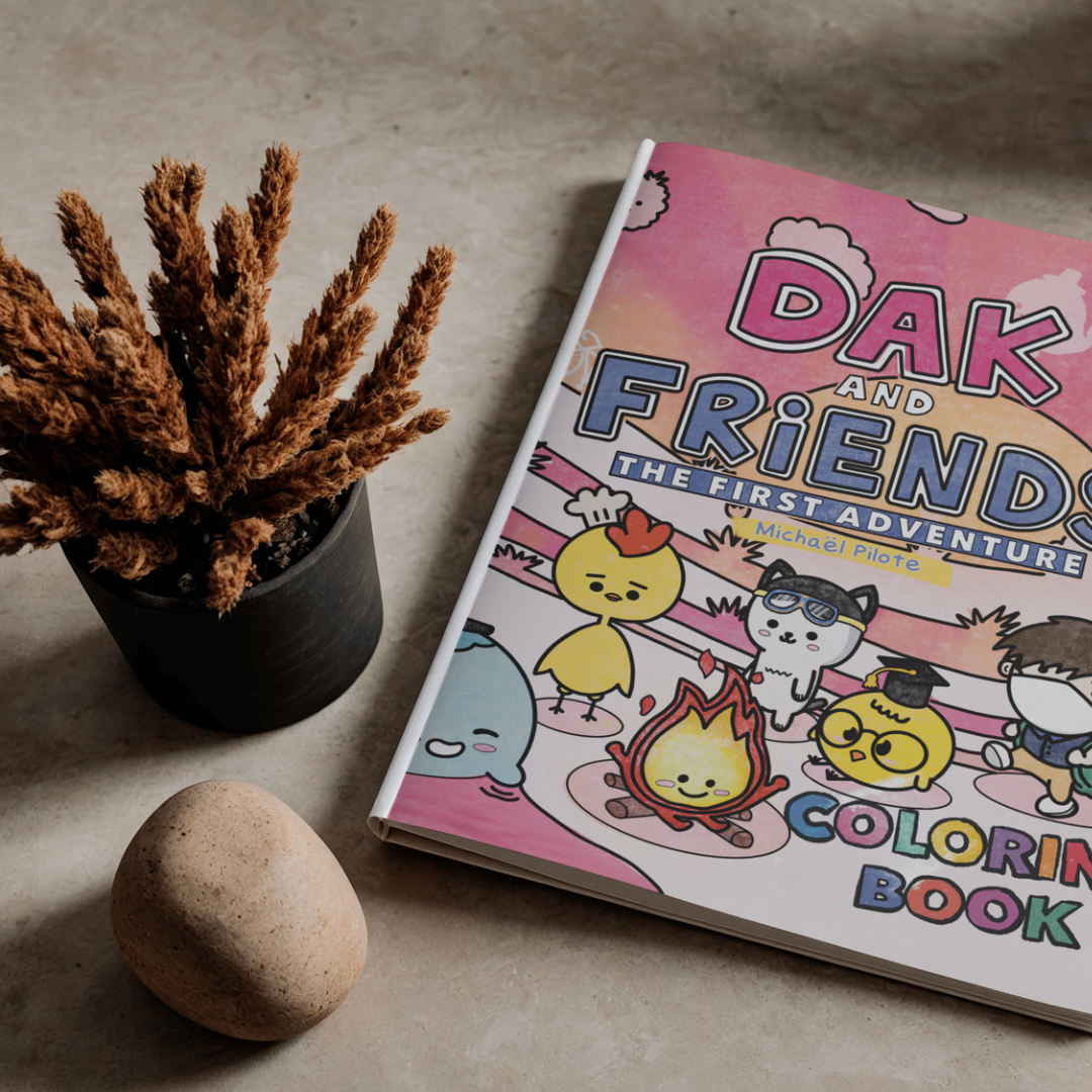 DAK AND FRIENDS: THE FIRST ADVENTURE (COLORING BOOK) [PUBLISHED]