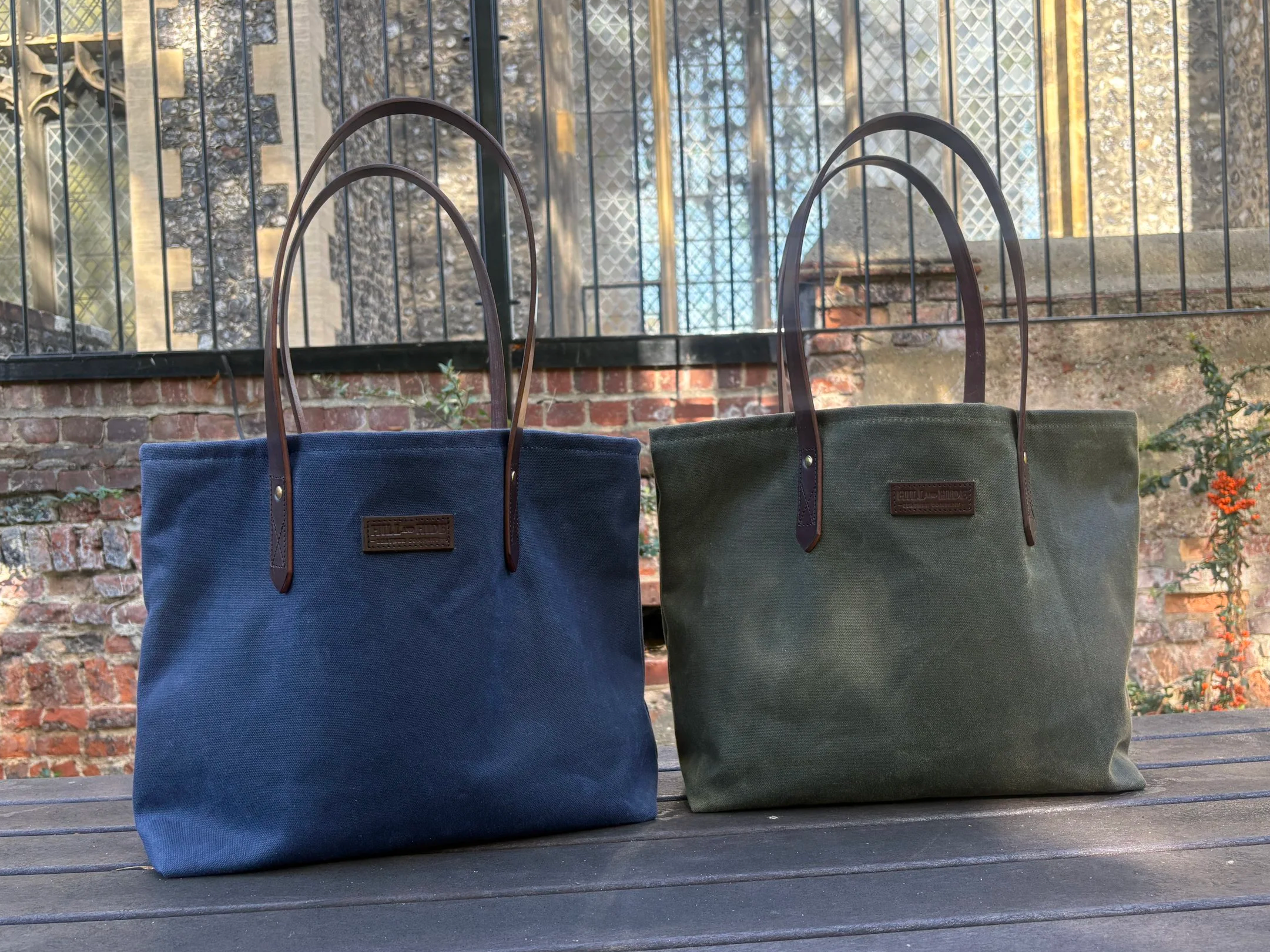 Morston Waxed Canvas Tote