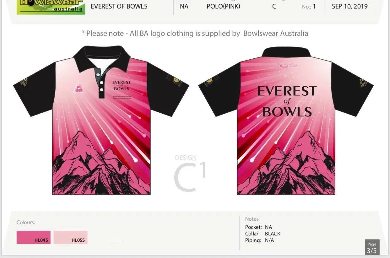 Everest Playing Shirt - Pink