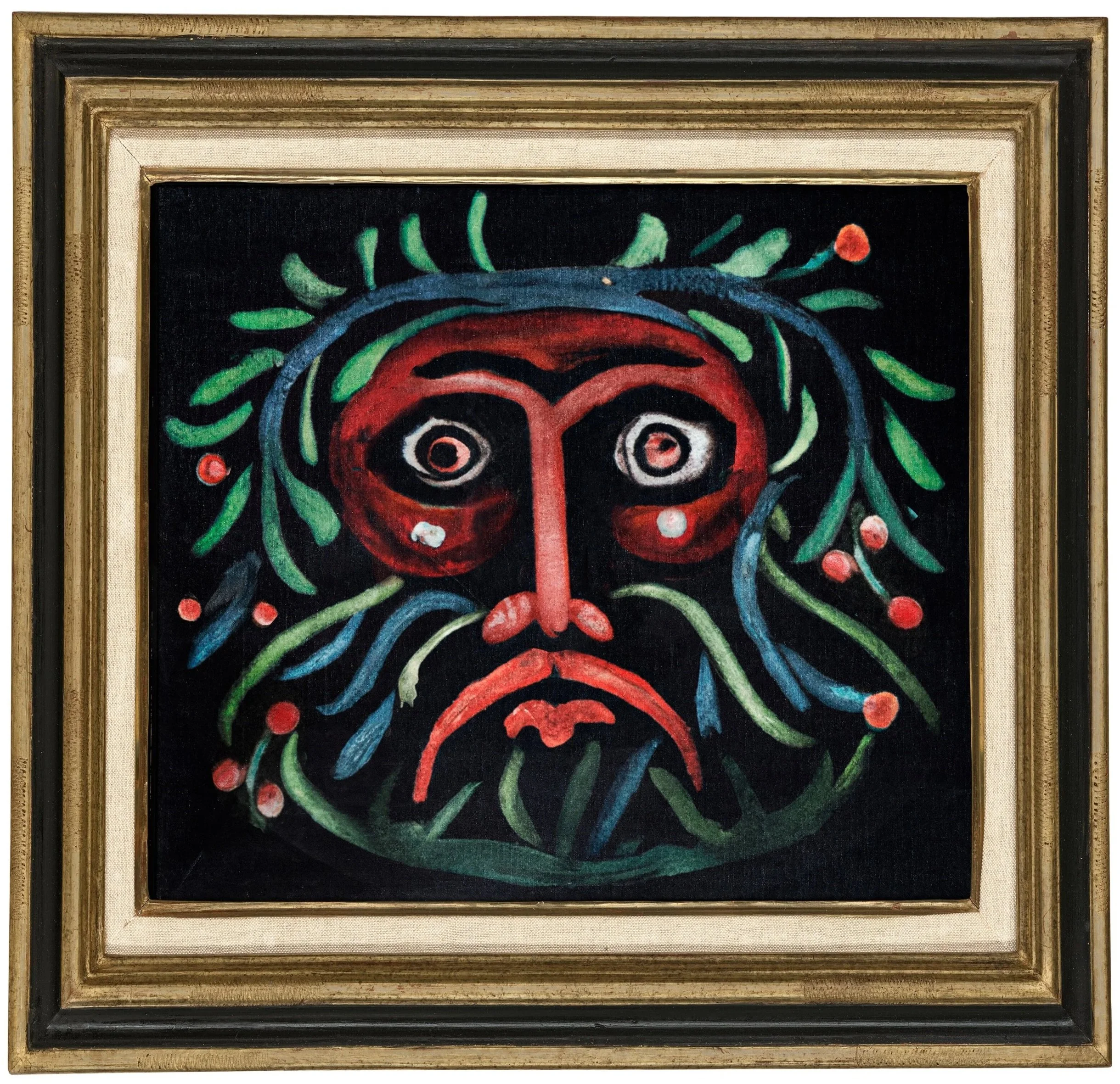 GREEN MAN - 40 x 50 cm