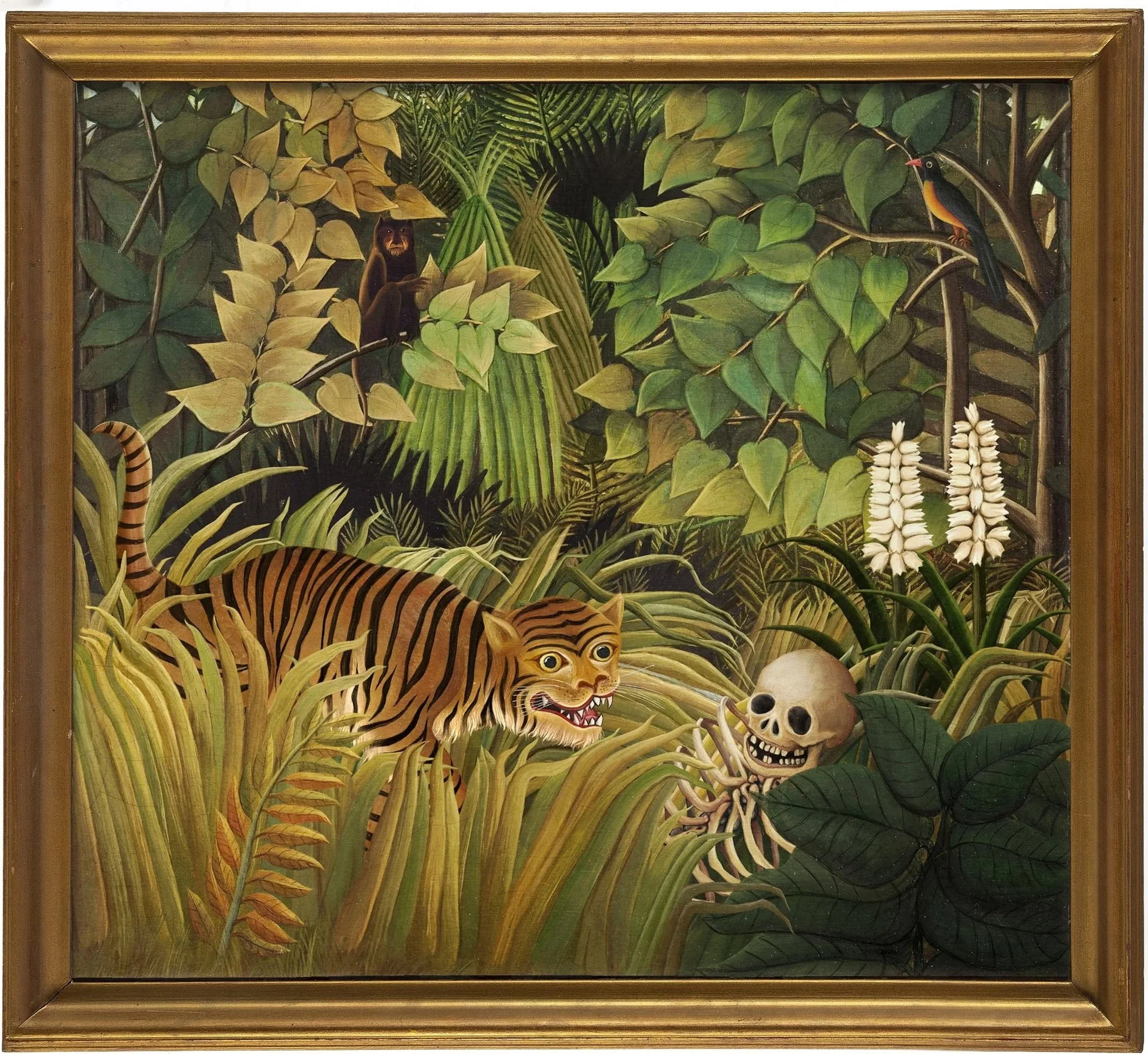 IN THE FORREST - 110 x 80 cm