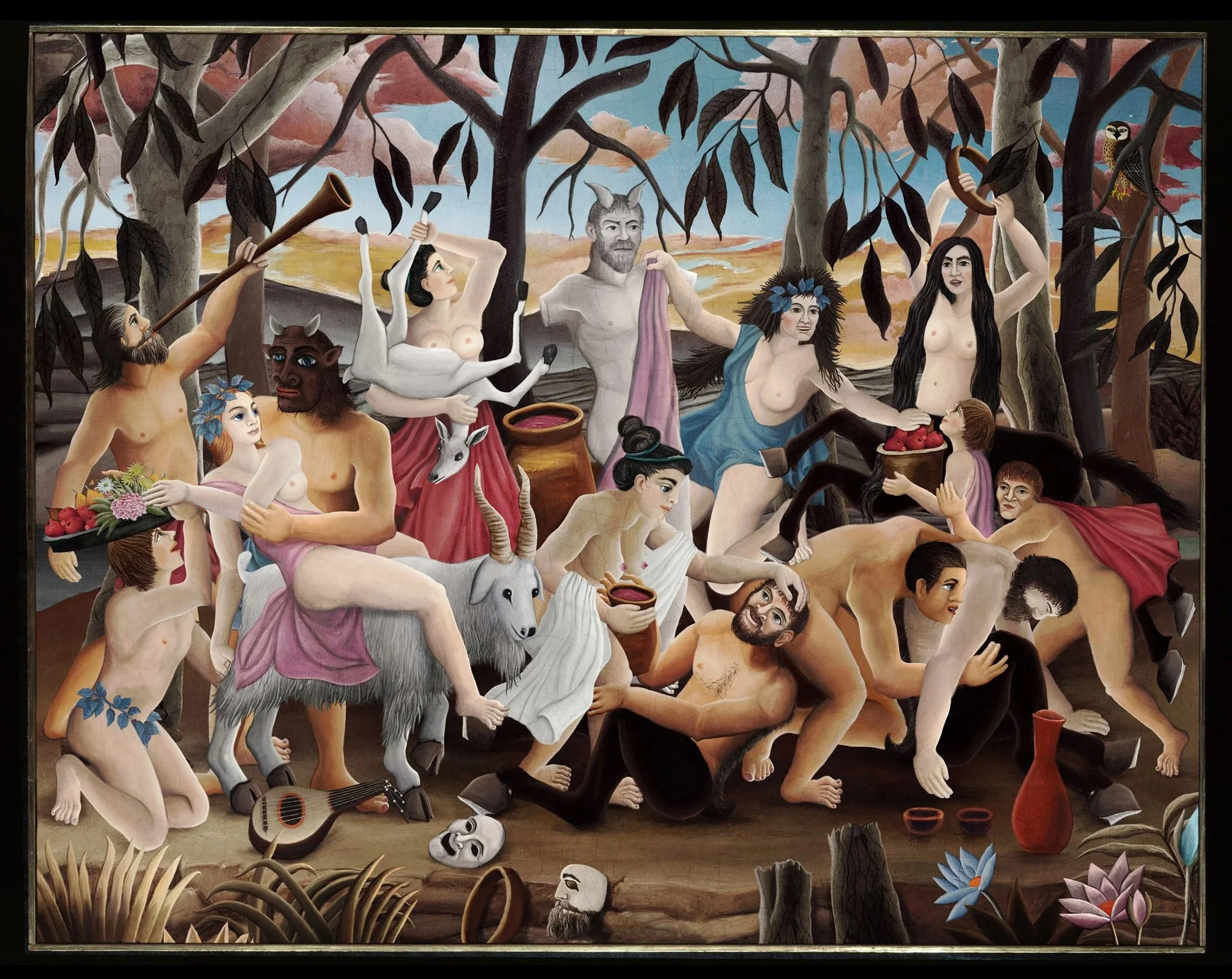BACCHANAL 120 x 95 cm