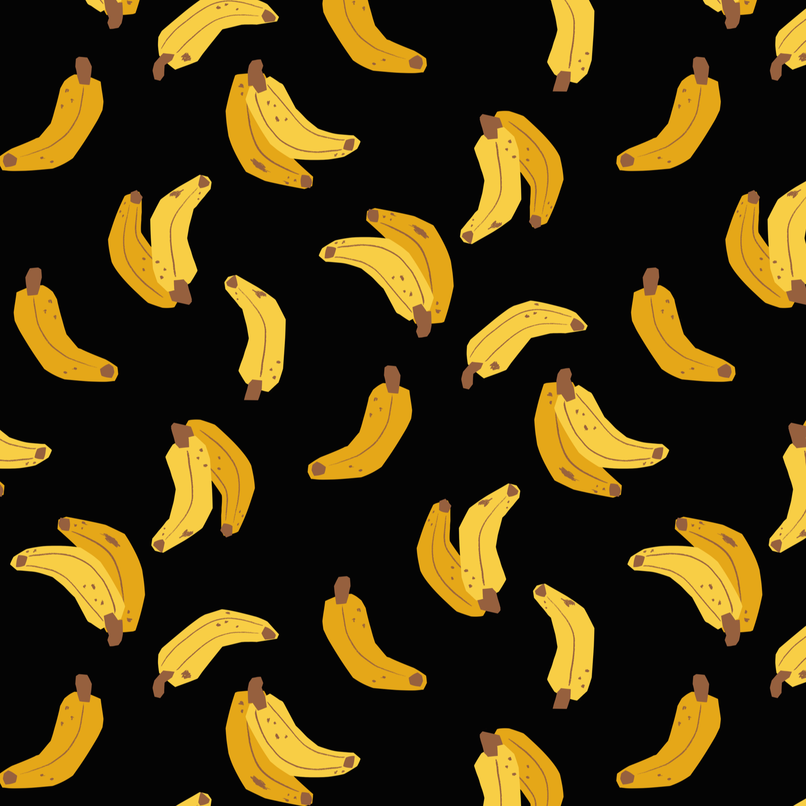Go Bananas - black