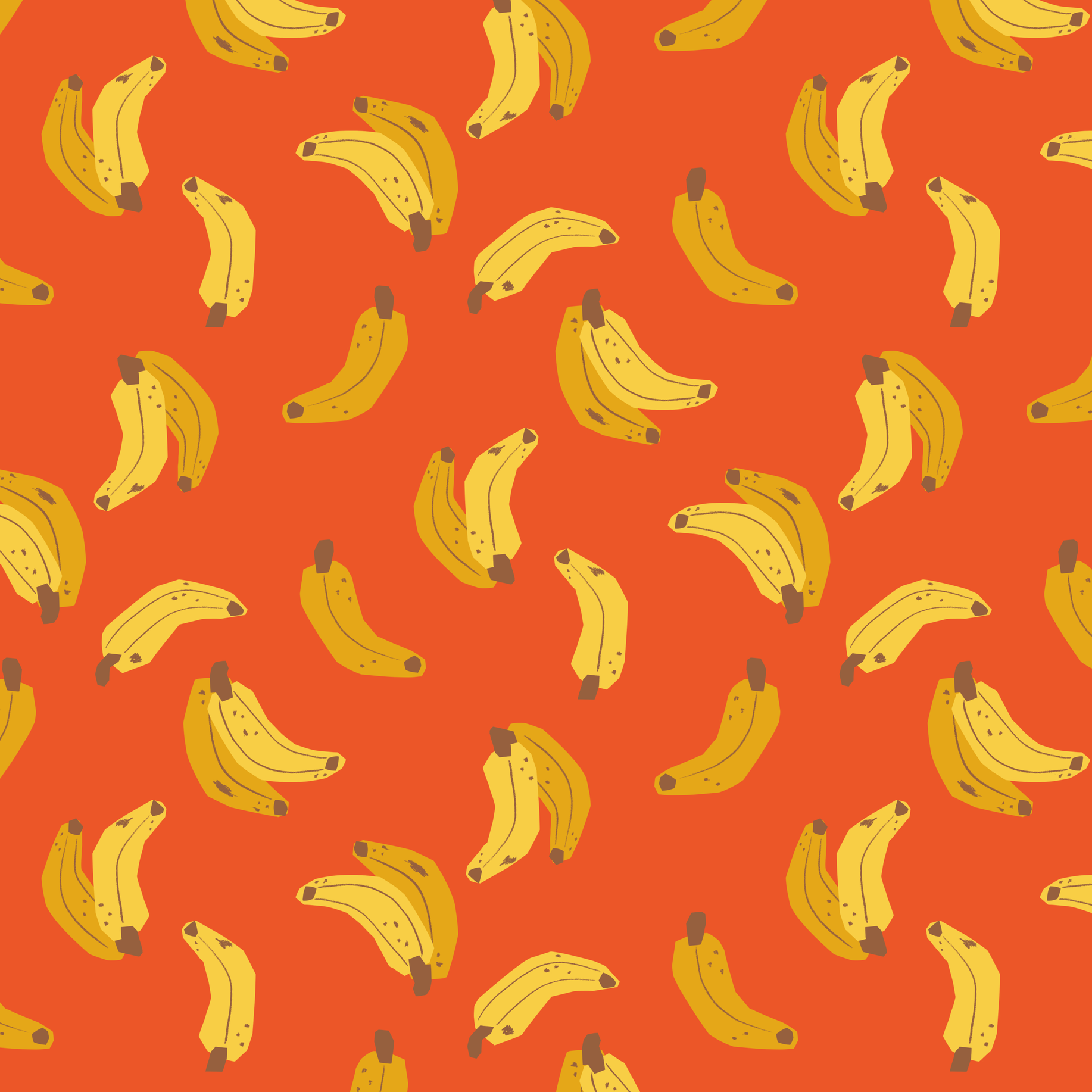 Go Bananas - orange