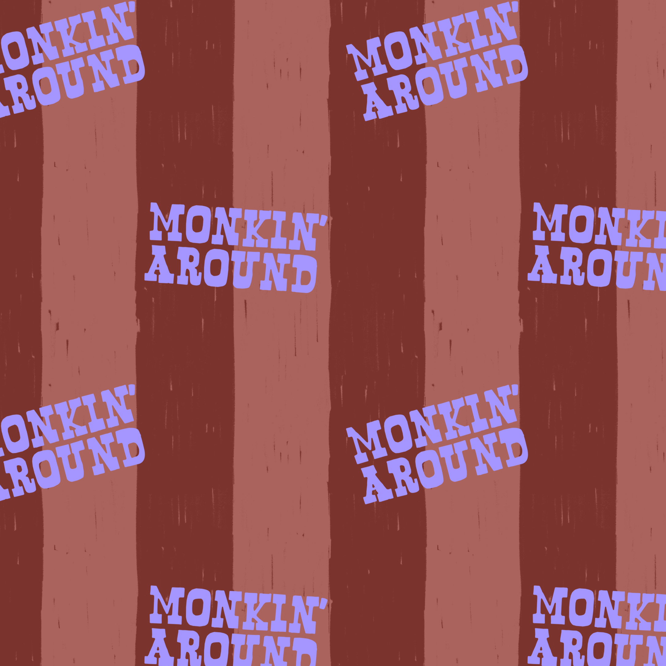 Monkin' around - brown