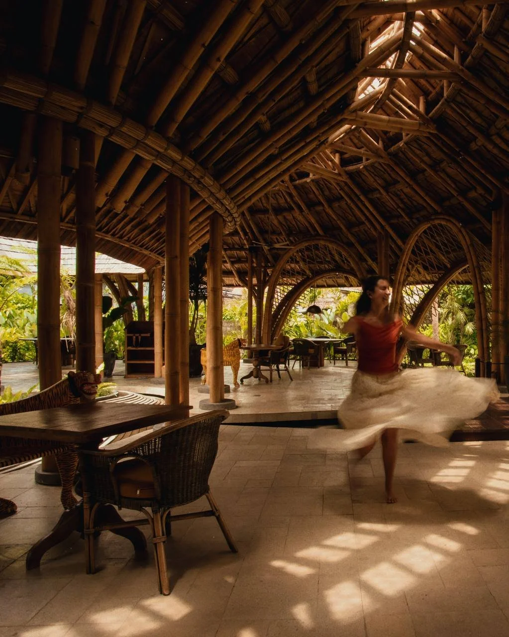 An architectural manifestation of light, air and bamboo. Come see how nature, culture and flavour coincide seamlessly. 📸 by @pablolunastudio