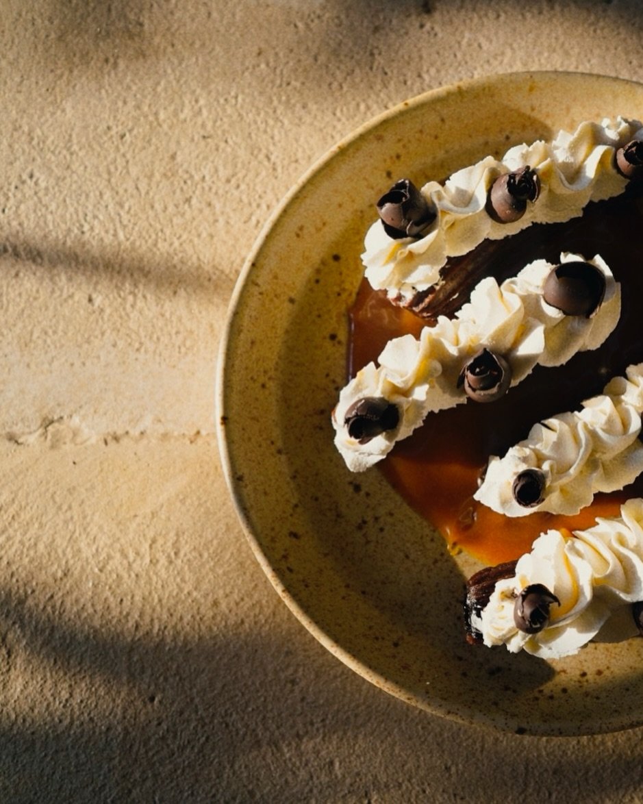 If you think churros couldn&rsquo;t get better, think twice. We stuff ours with dark chocolate ganache, top them off with chantilly cream and lay them on a bed of salted fish sauce caramel. The ultimate dessert of dreams.
