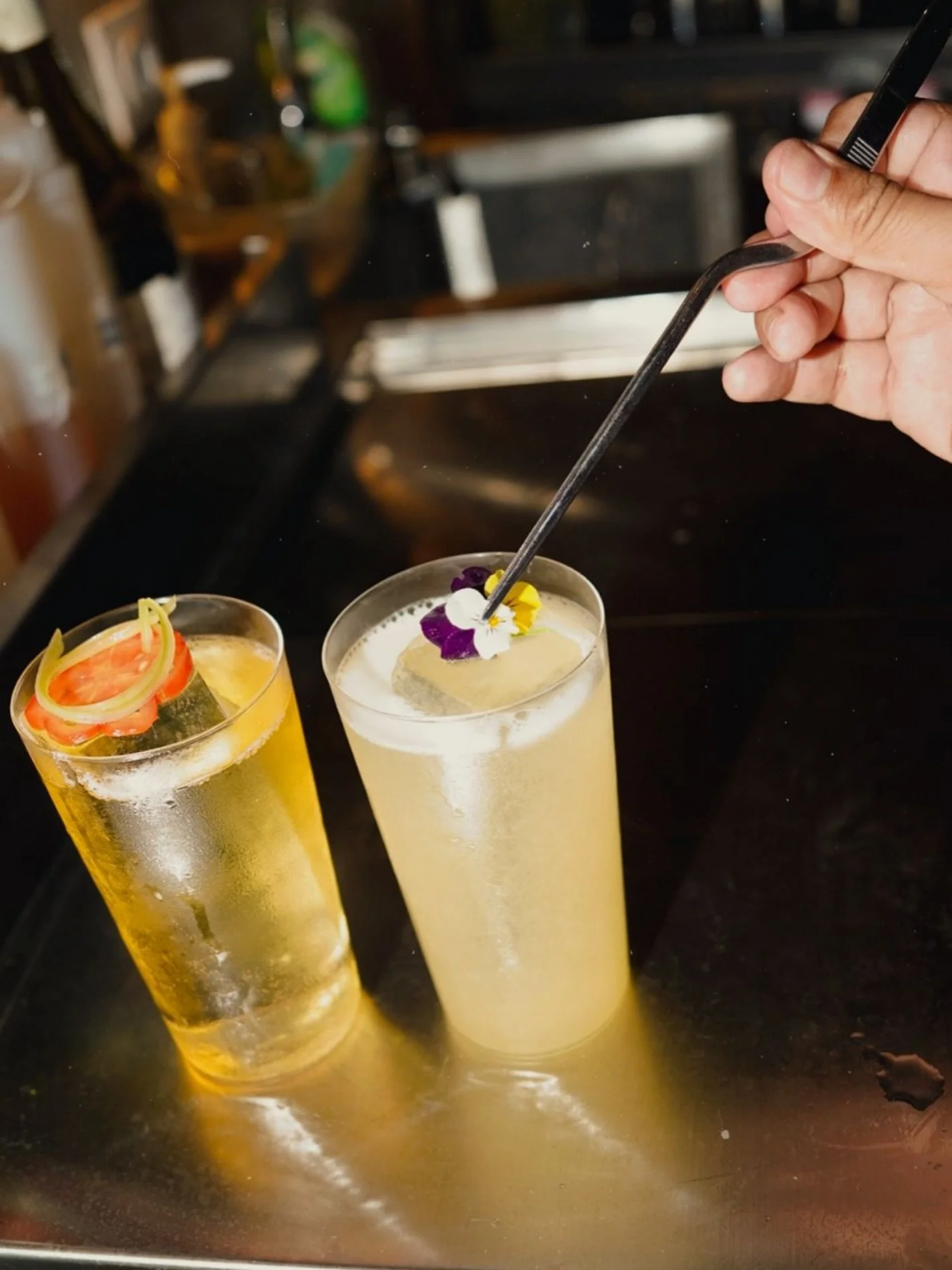 Our NO ABV drinks (mocktails) are prepared with just as much elan as our cocktails - Light, refreshing &amp; easy on the palette using common ingredients yet uncommon technique. 

The non-alcoholic drinks that warrant a second round.