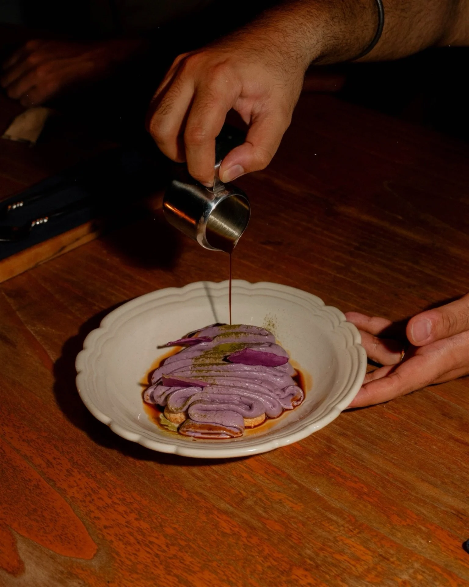 Cassava had no plans of becoming tiramisu. We did.

One of Indonesia&rsquo;s most iconic ingredients, transformed into something familiar yet entirely unexpected. Silky, earthy, lightly bitter from espresso, and finished with a generous snowfall of m