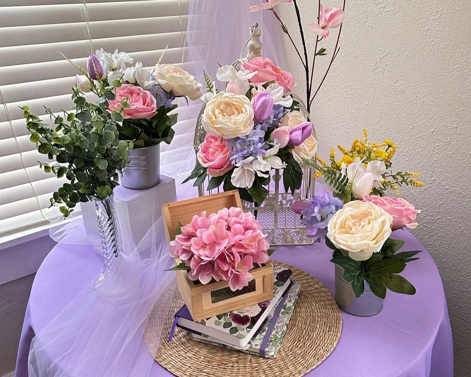 Table dressing sample.