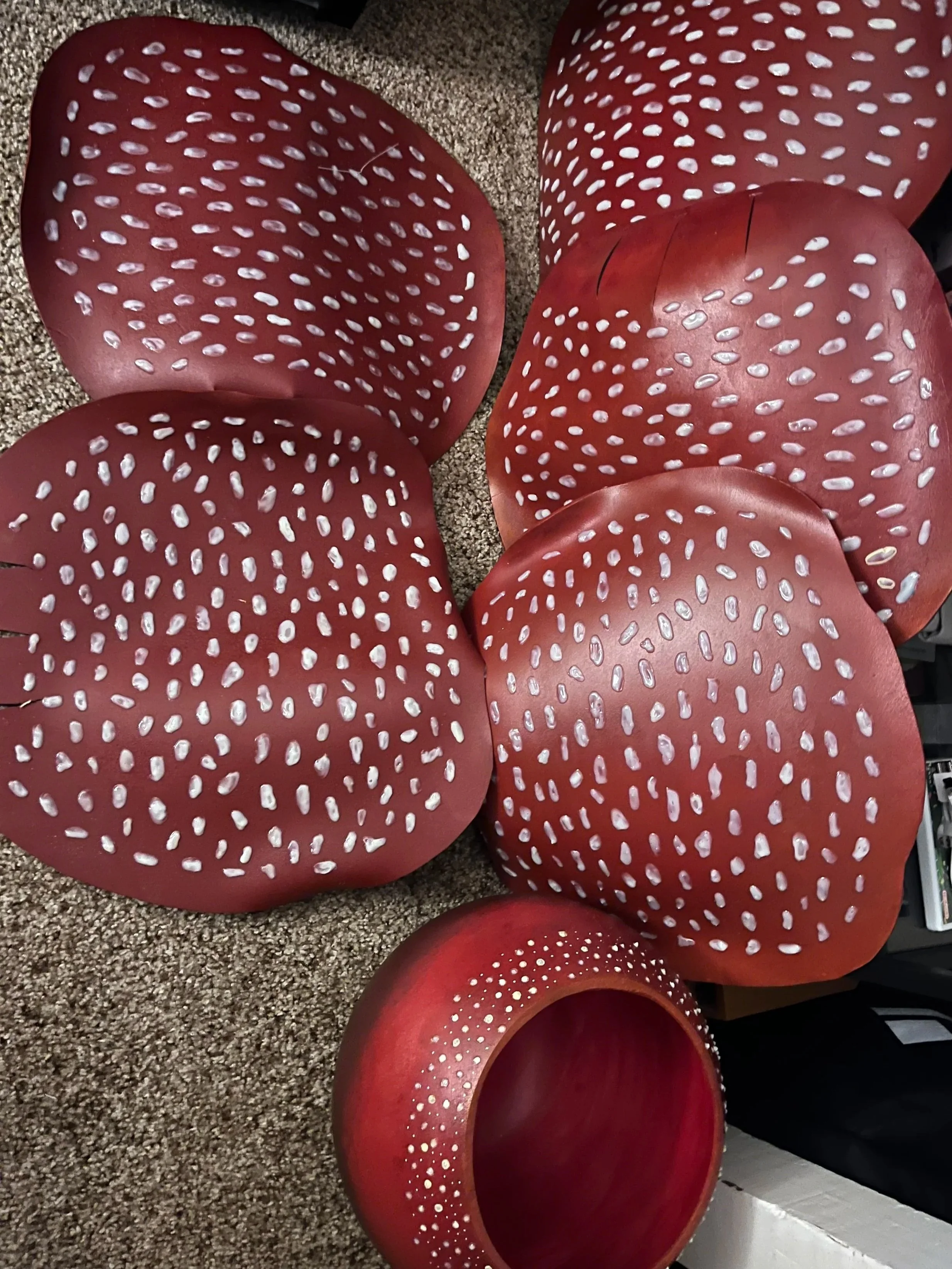 Rafflesia foam petals.