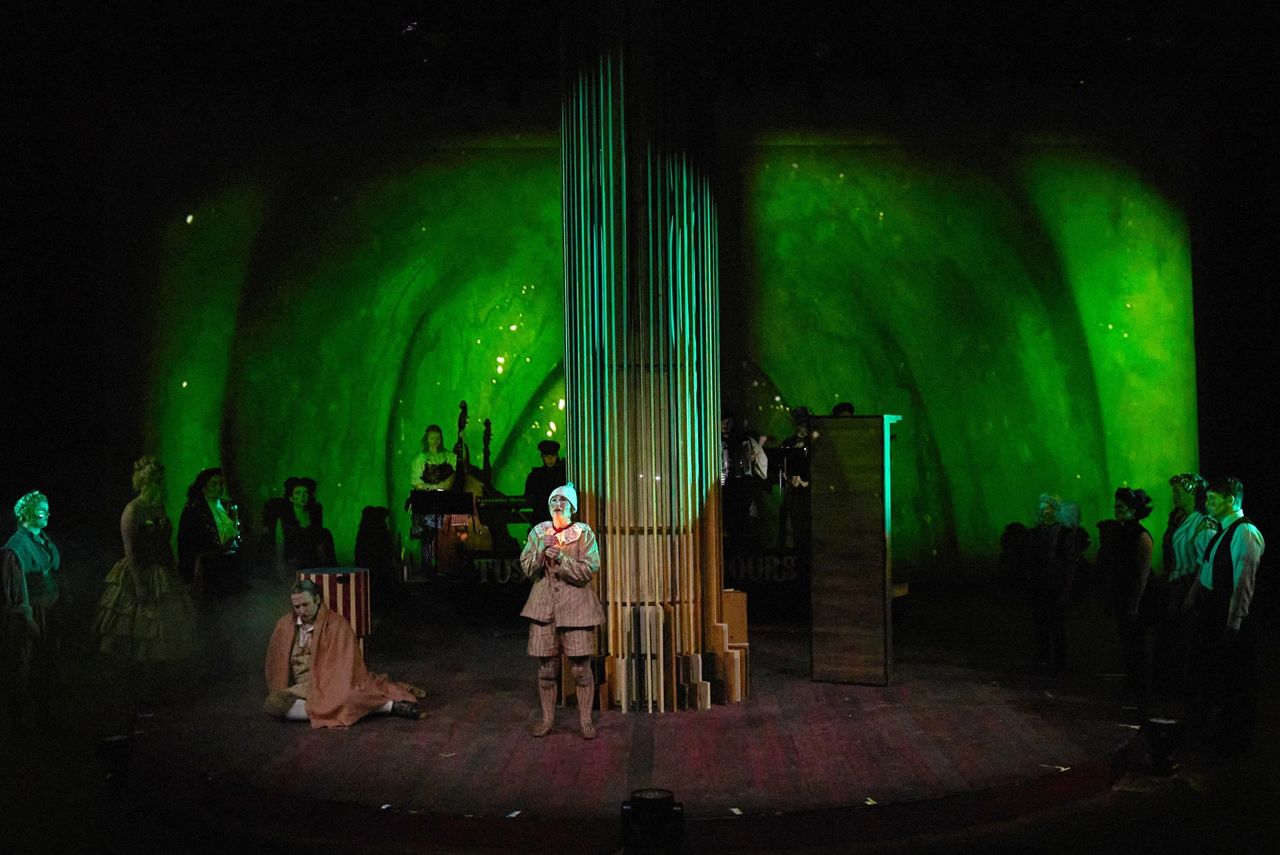 Pinnocchio Teatrale. Projections by Michael Francis.