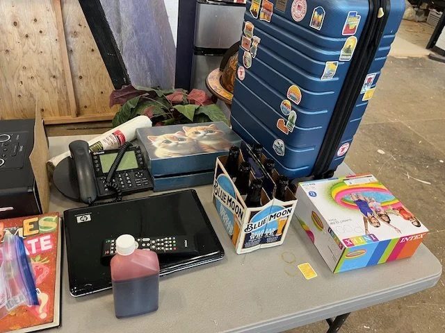 Mrs. Holmes and Mrs. Watson props