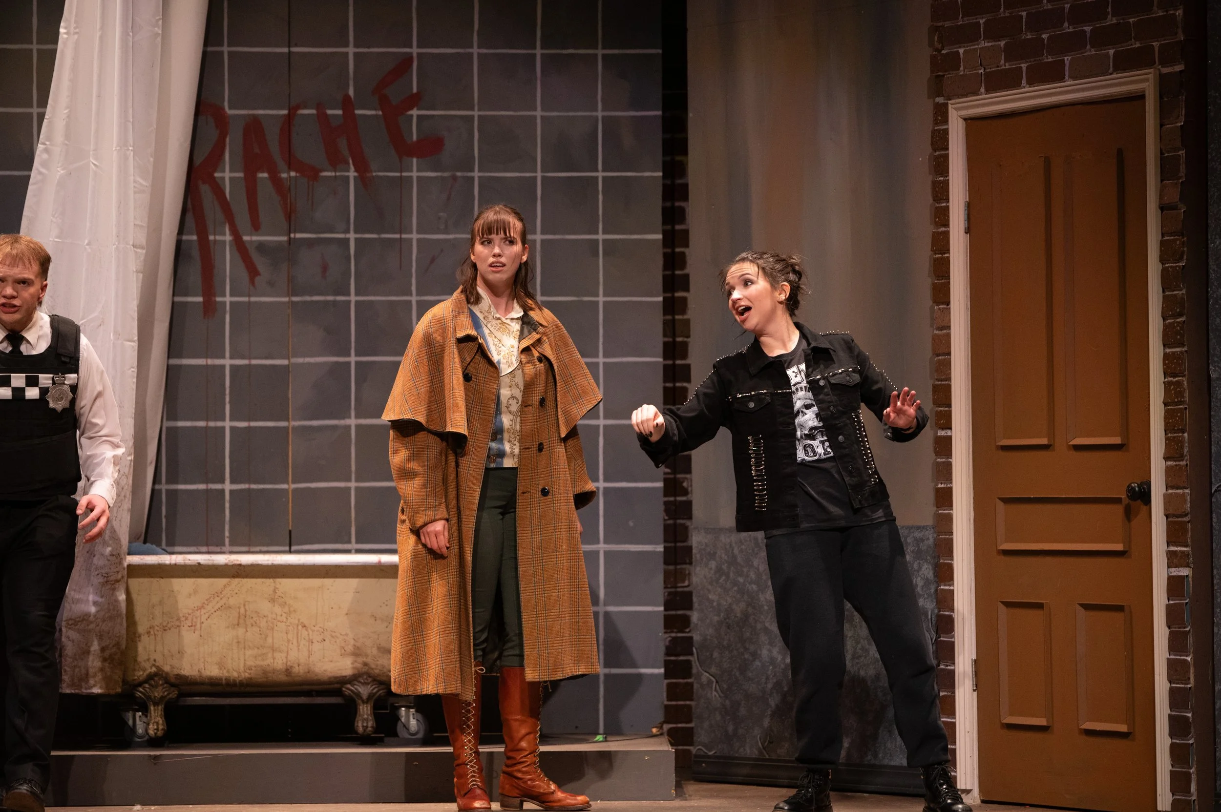 Mrs. Holmes and Mrs. Watson. Photo by Dycie Jo Photography