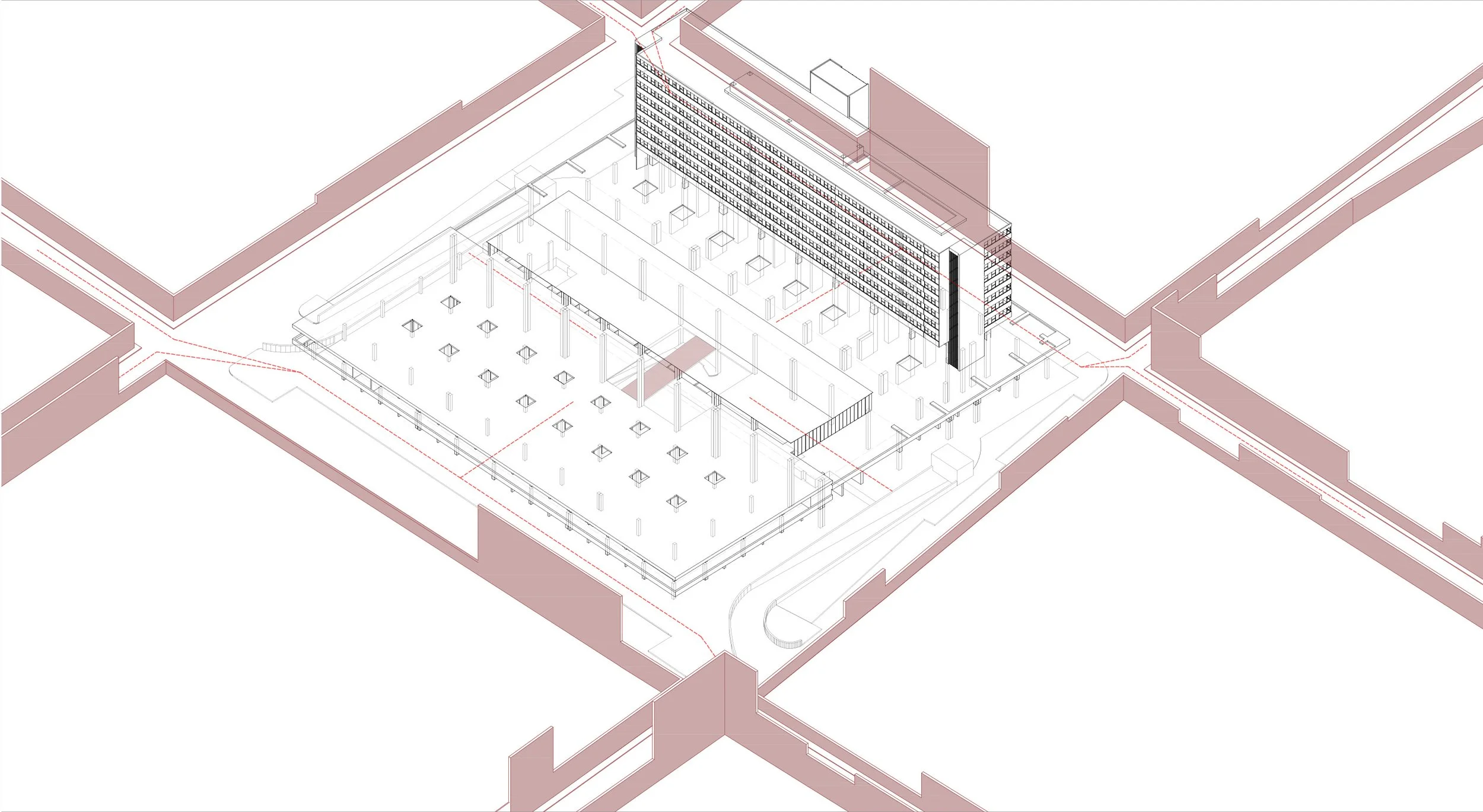Central Market of Lima.
(AutoCAD)
