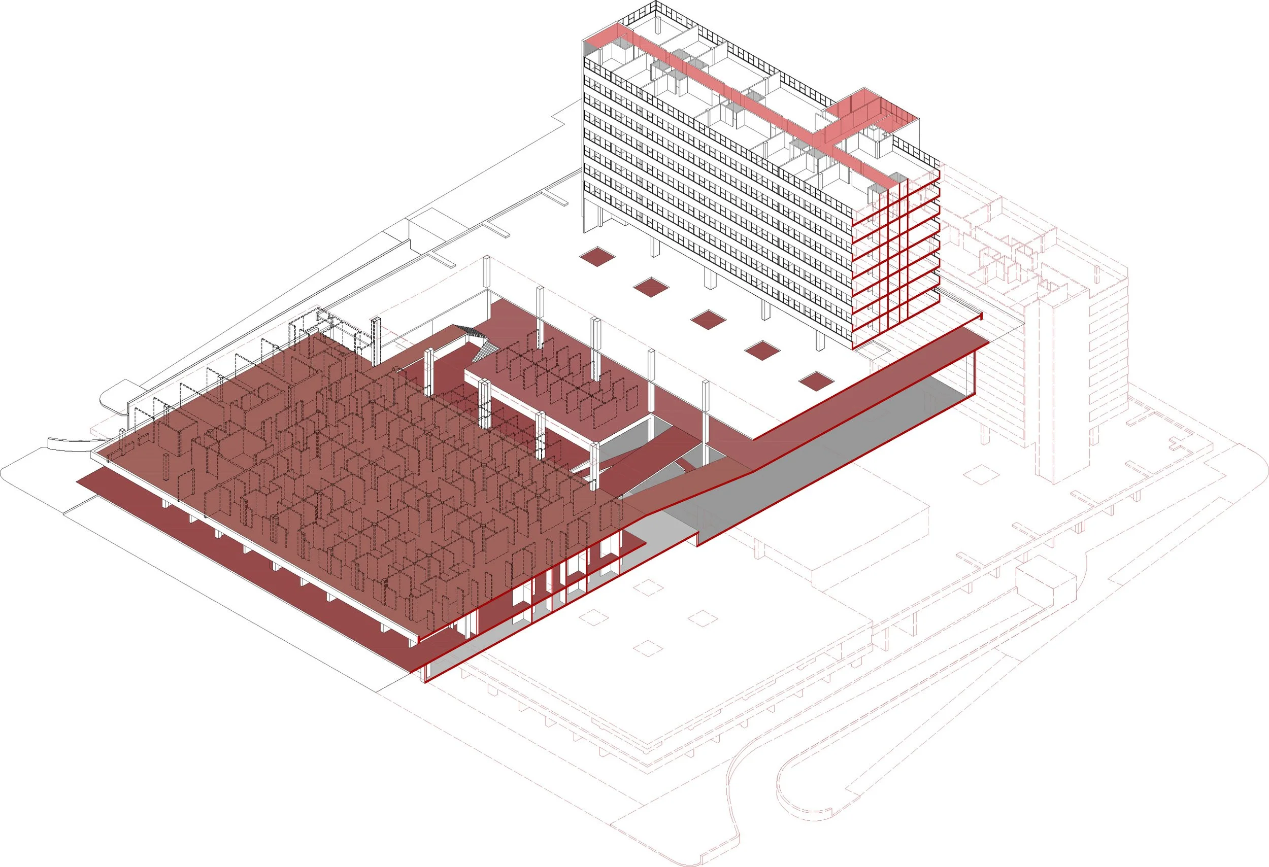 Central Market of Lima.
(AutoCAD)