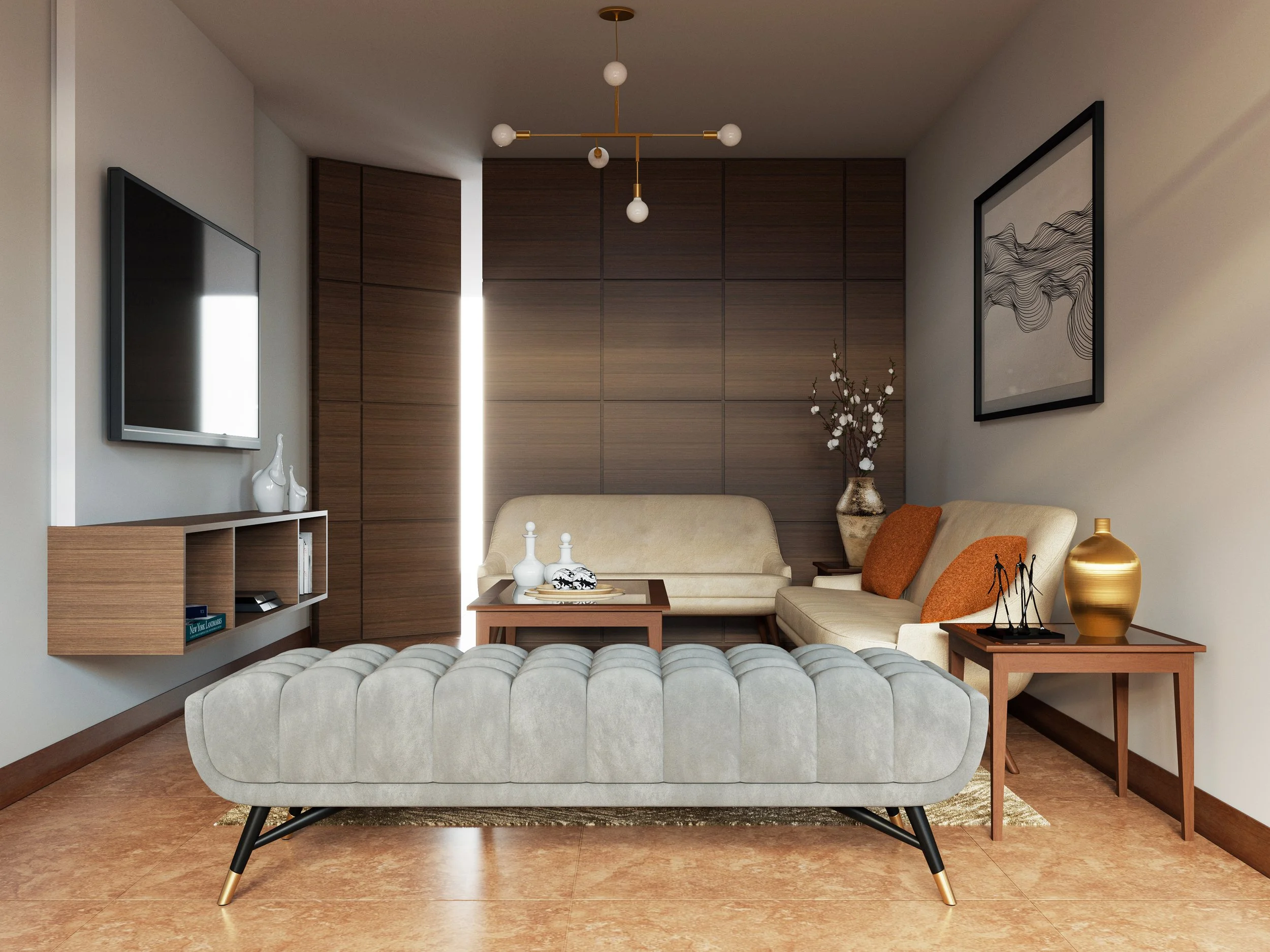 House in Lima.
(SketchUp + Vray)