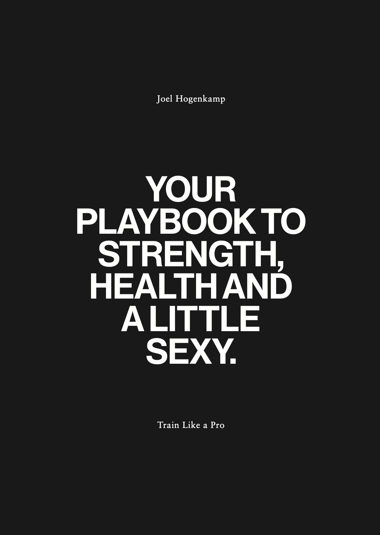 Train Like A Pro - Digital Download