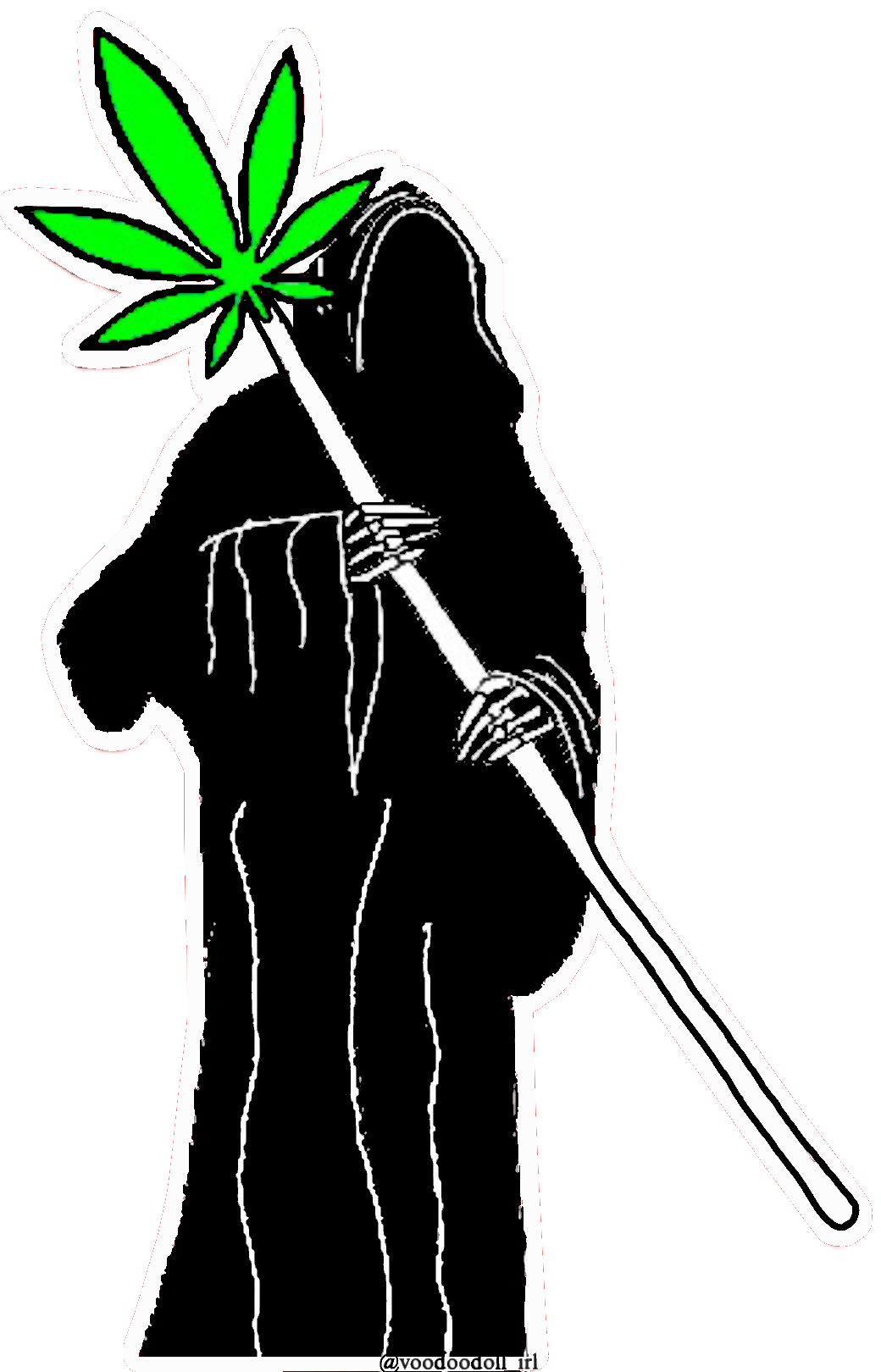 Gram Reaper Sticker