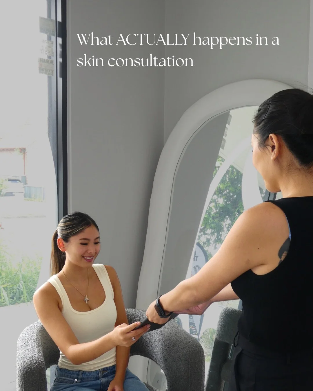 A skin consultation is the most important step in achieving real skin results

Without understanding your skin, its triggers, and its behaviour, treatments become guesswork

During your consultation we assess your concerns, lifestyle, current routine