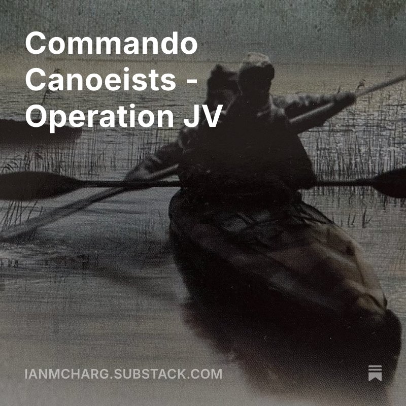 Commando Canoeists by Ian McHarg