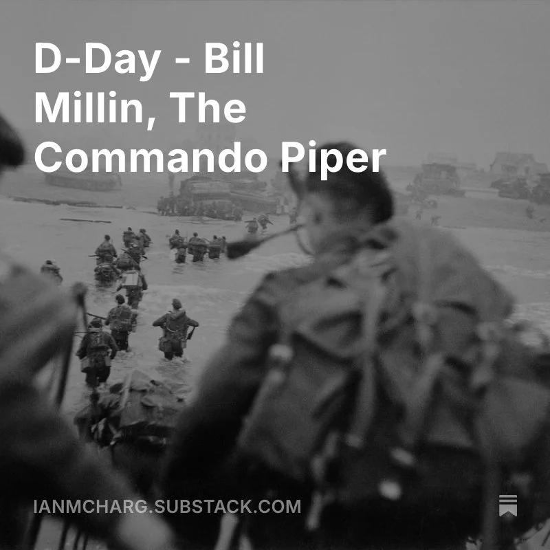 D-Day Commando Piper by Ian McHarg