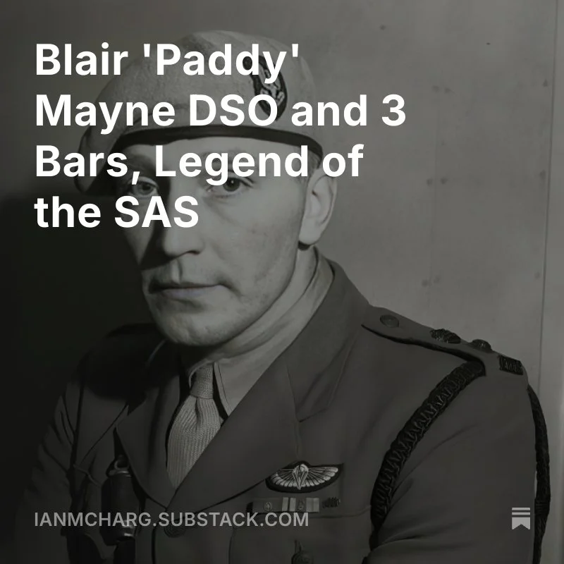 Paddy Mayne by Ian McHarg